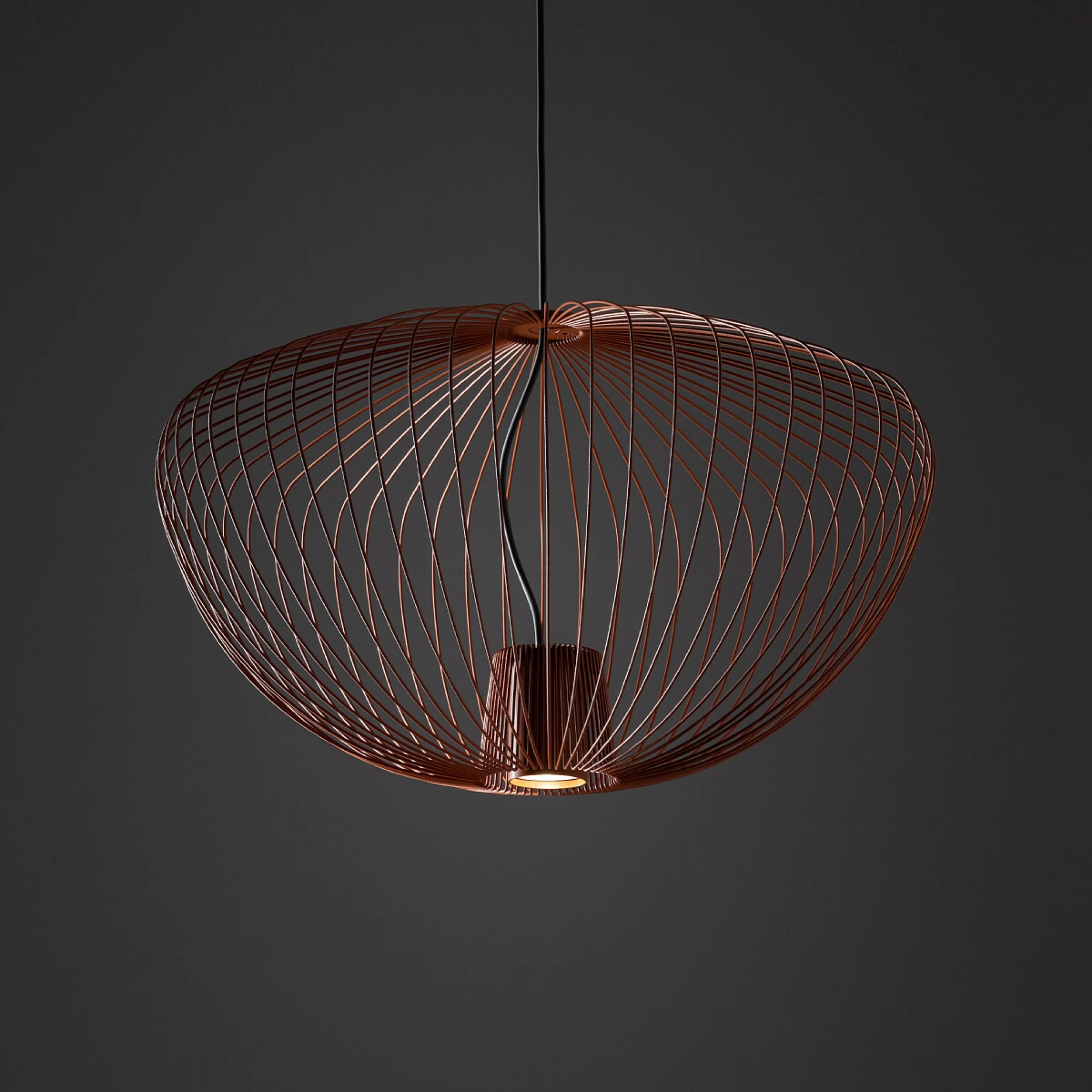 Lampa wisząca Pumpkin 33x54.5 cm terracotta - Image 9