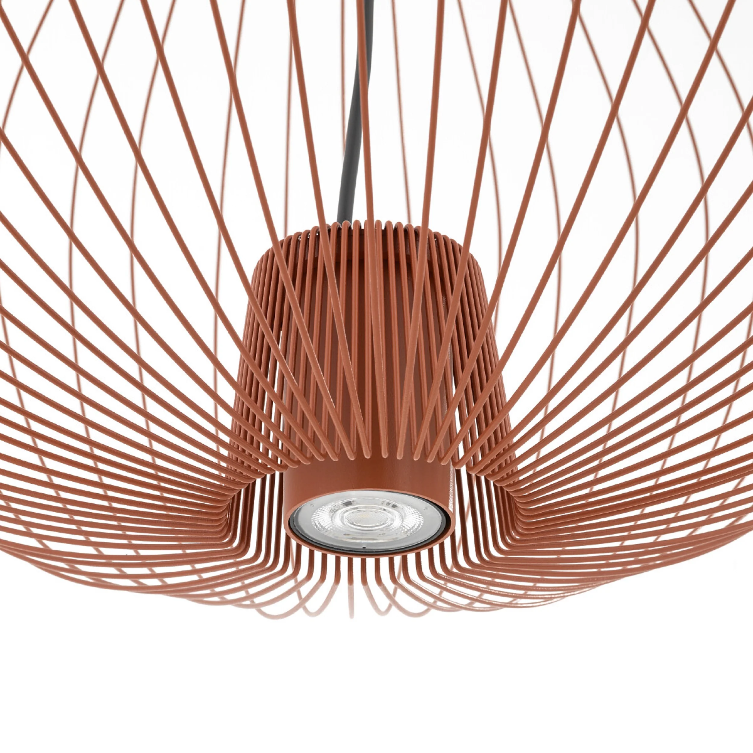 Lampa wisząca Pumpkin 45x70 cm terracotta - Image 3