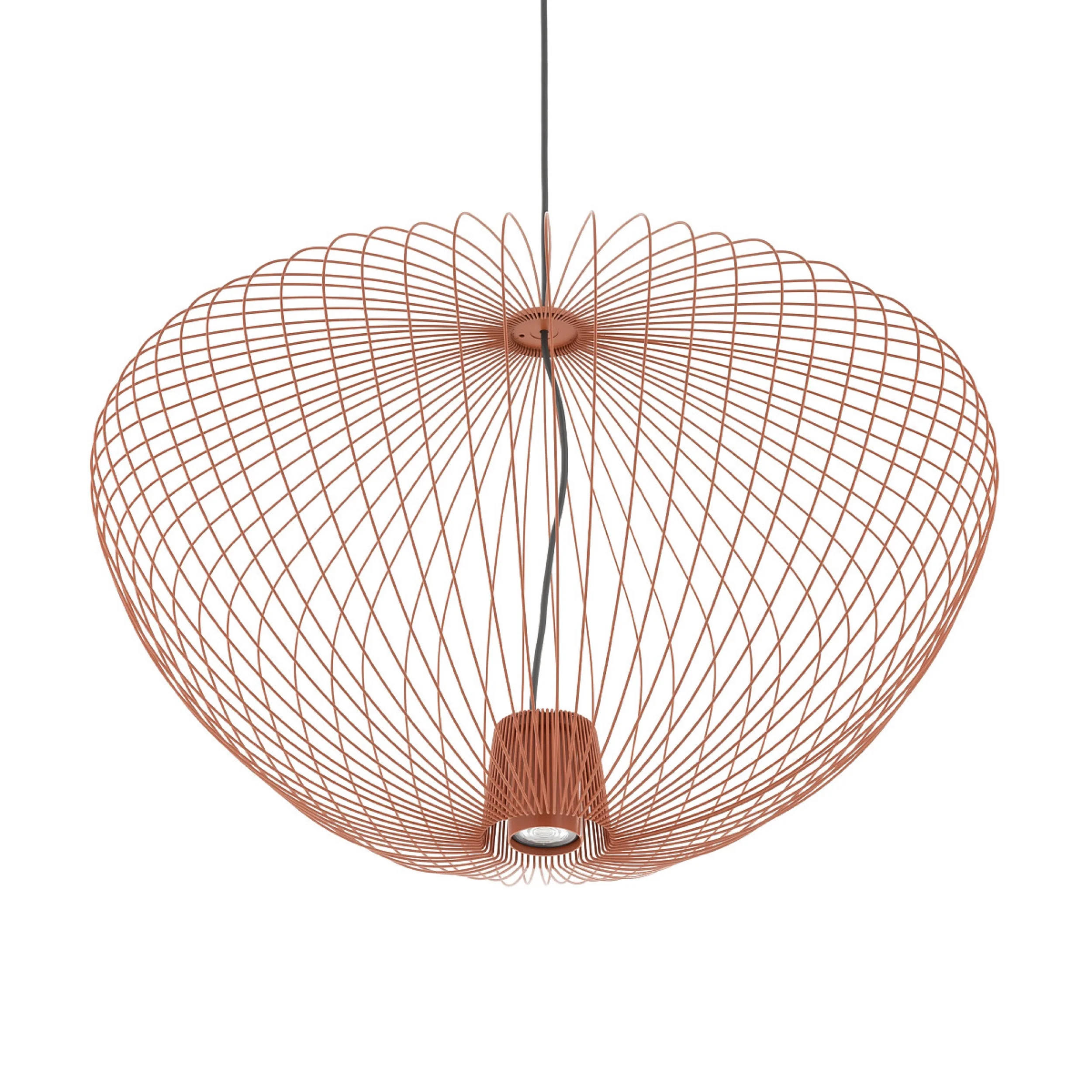 Lampa wisząca Pumpkin 45x70 cm terracotta - Image 6