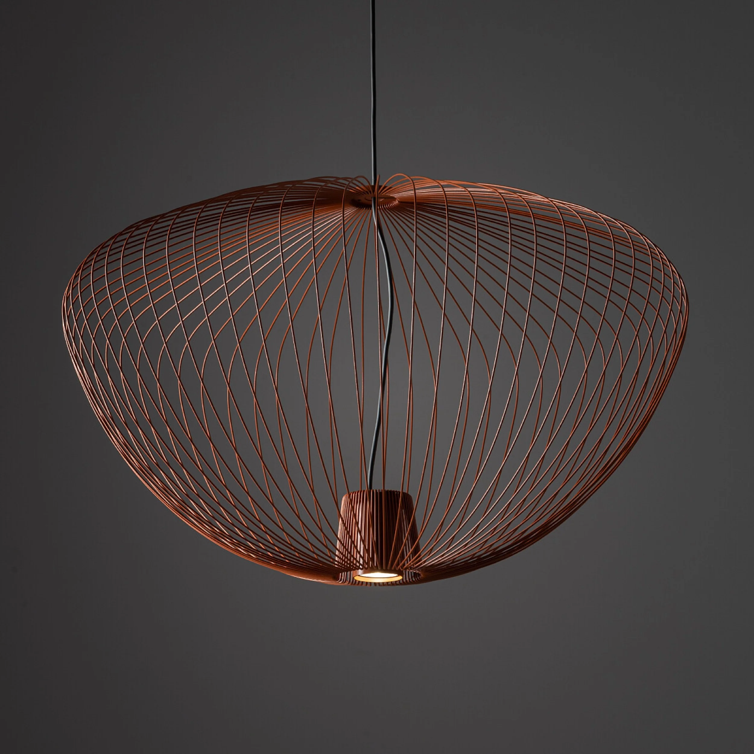 Lampa wisząca Pumpkin 45x70 cm terracotta - Image 8