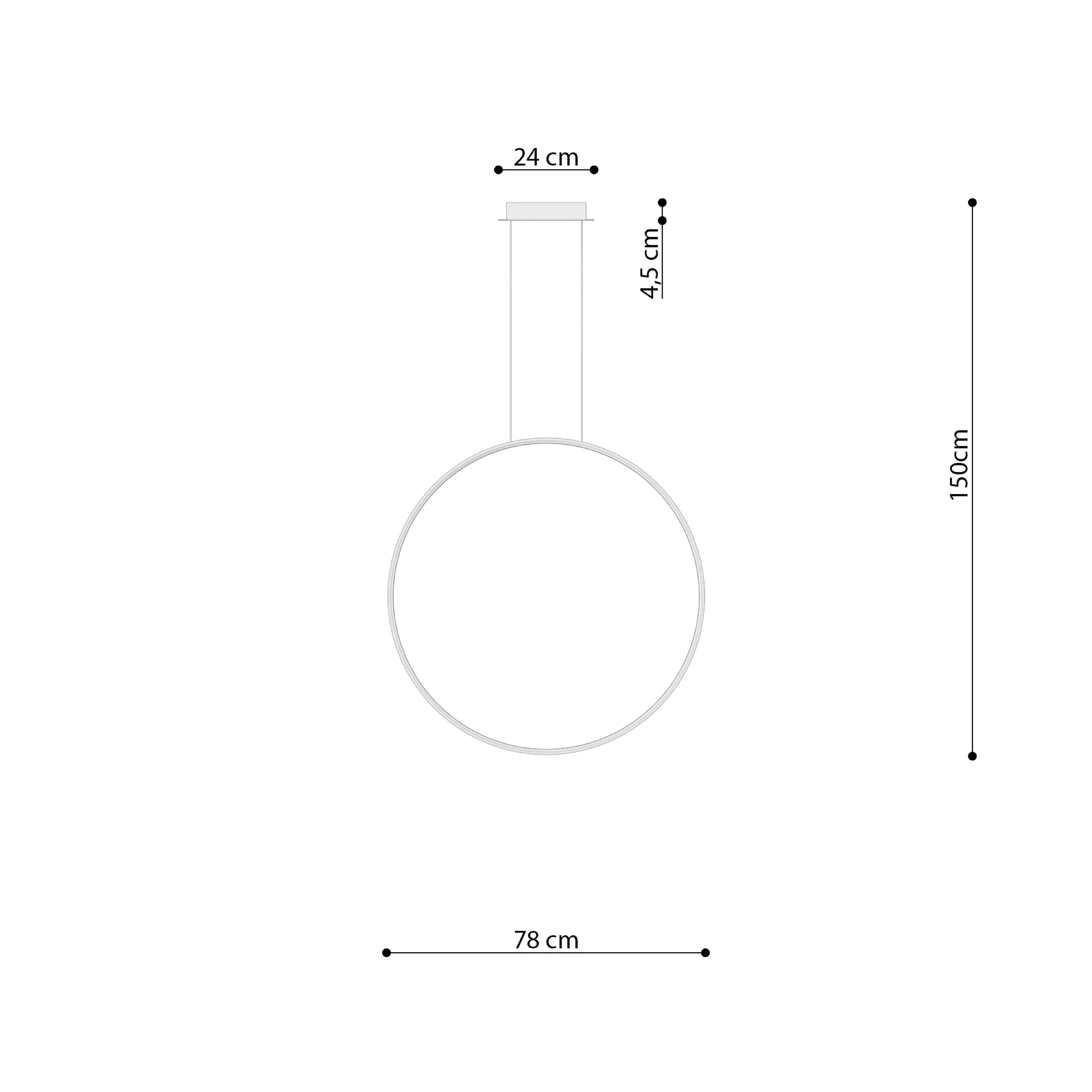 Lampa wisząca Rio 78 cm beżowa LED barwa neutralna - Image 12