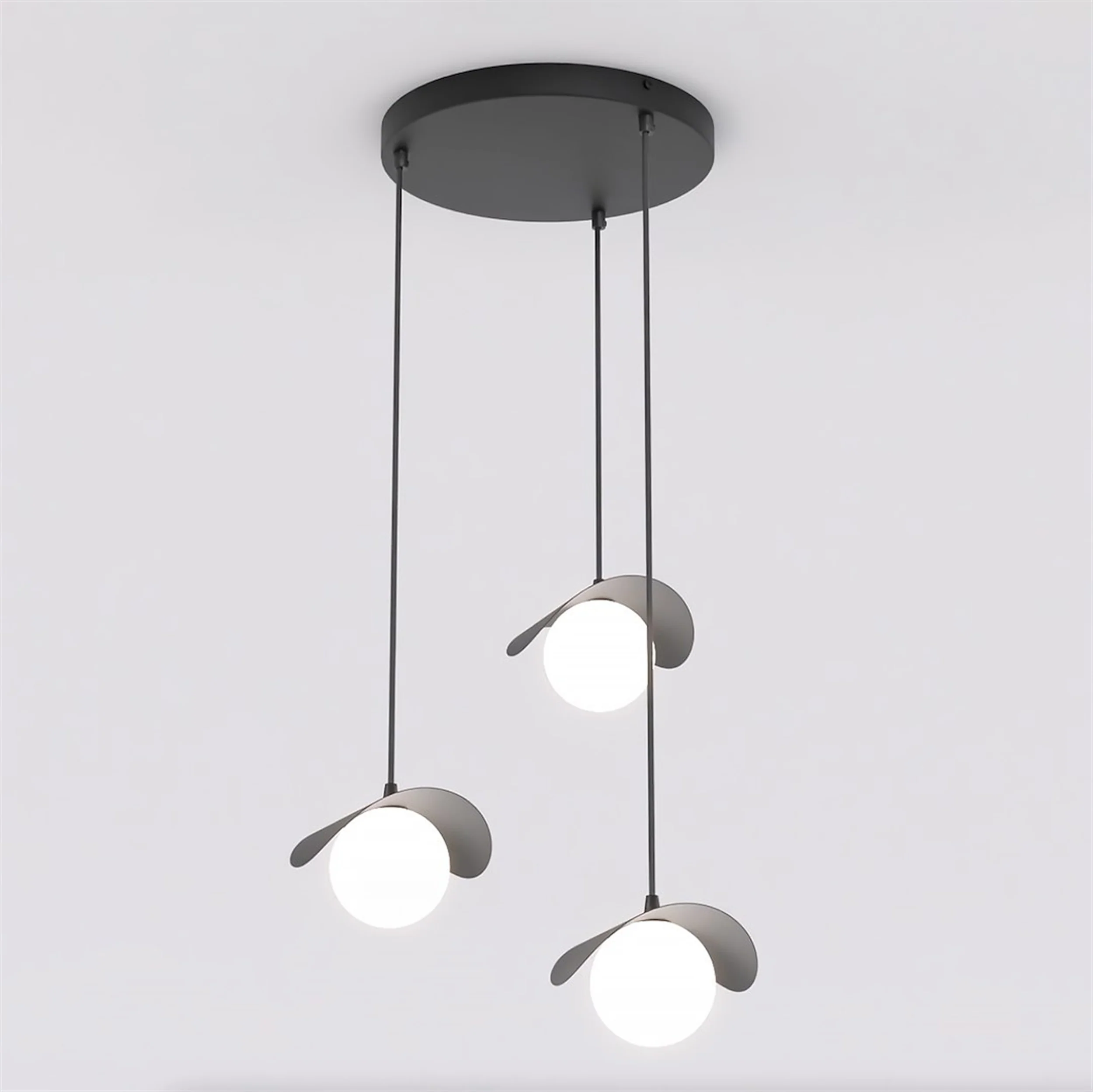 Lampa wisząca Ritual x3 czarna - Image 2