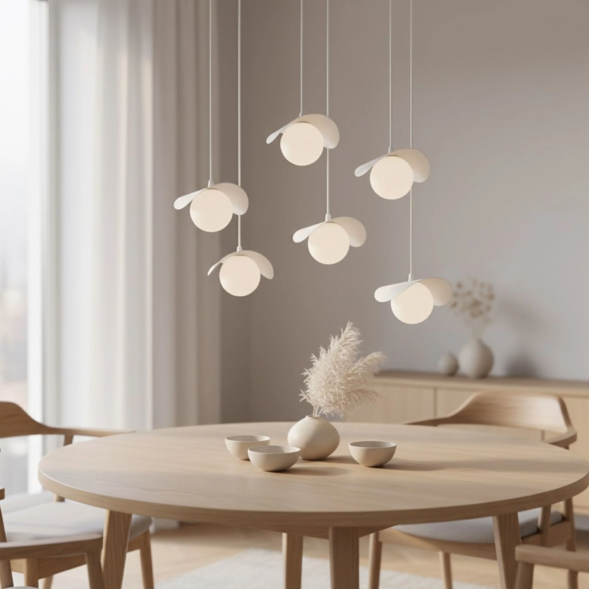 Lampa wisząca Ritual x6 biała - Image 2