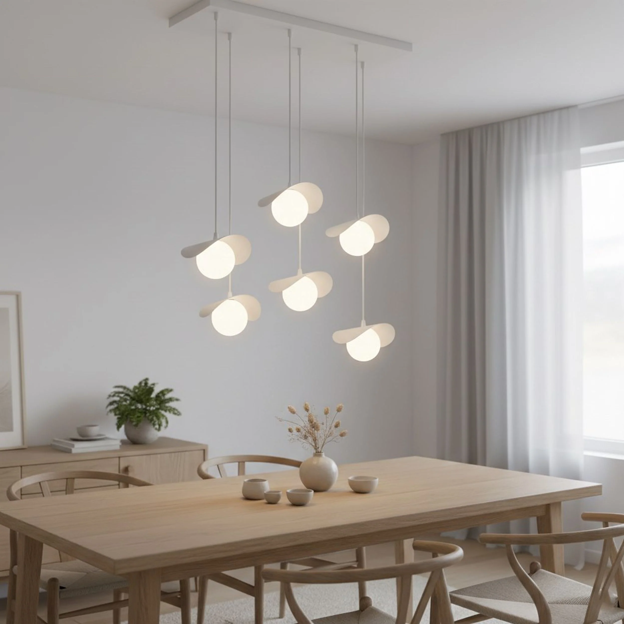 Lampa wisząca Ritual x6 biała - Image 3