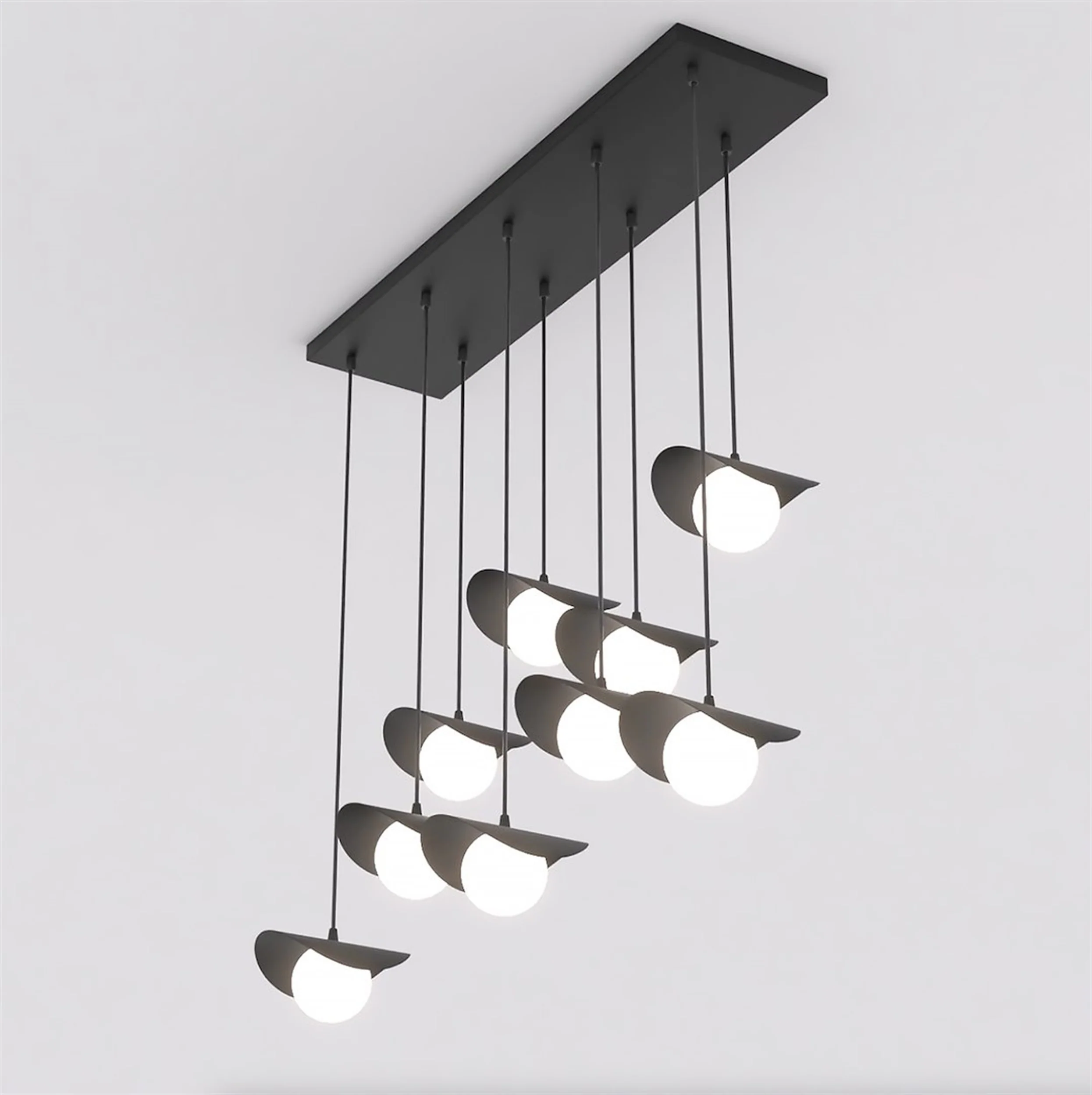 Lampa wisząca Ritual x9 czarna - Image 3