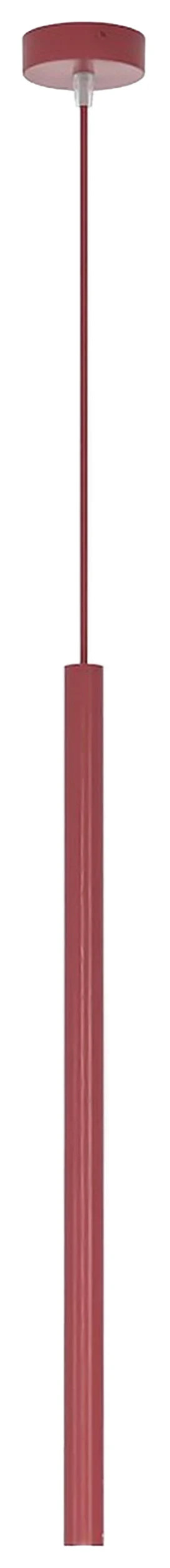Lampa wisząca Selter x1 burgundowa