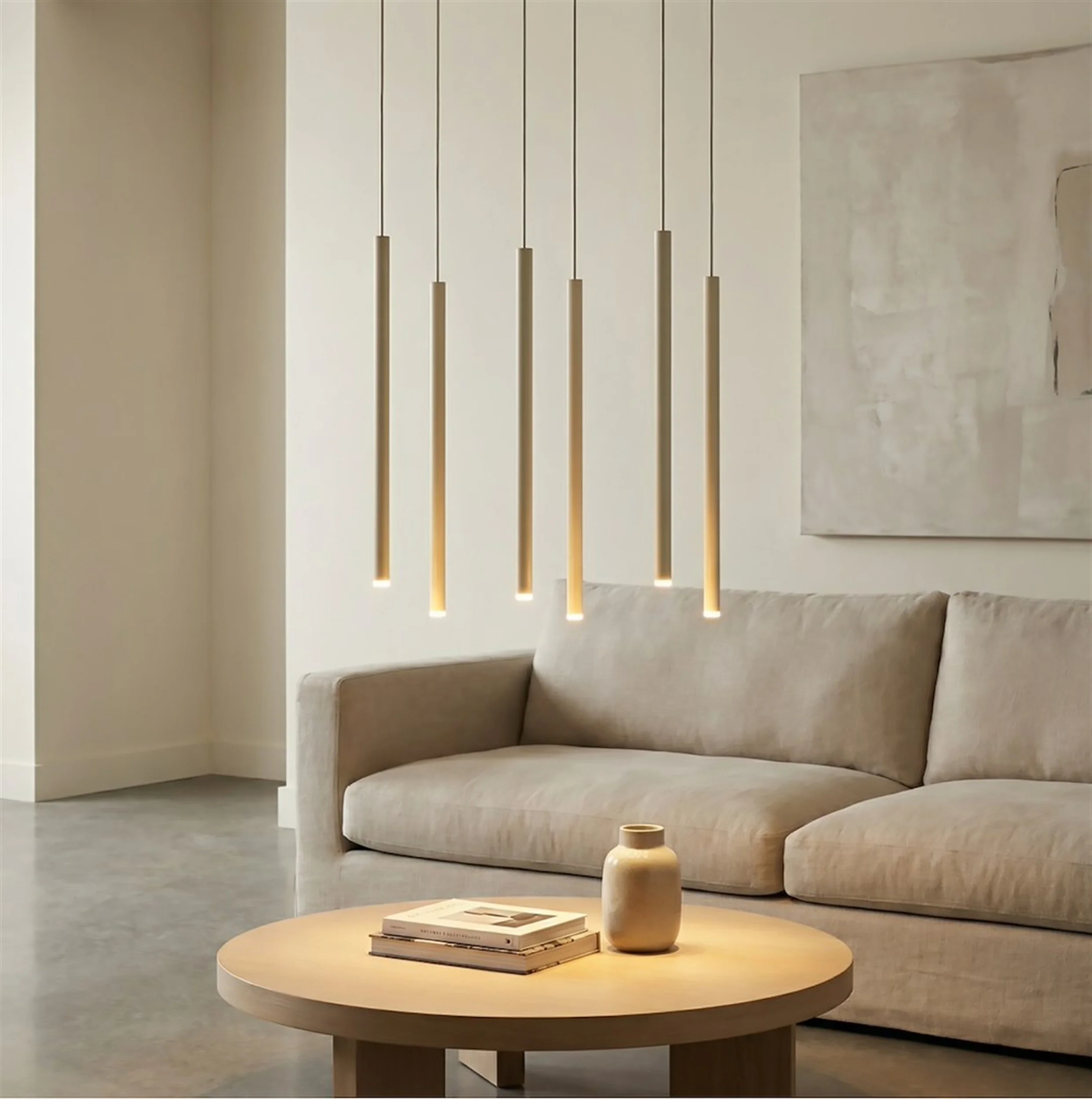 Lampa wisząca Selter x6 mokka - Image 3