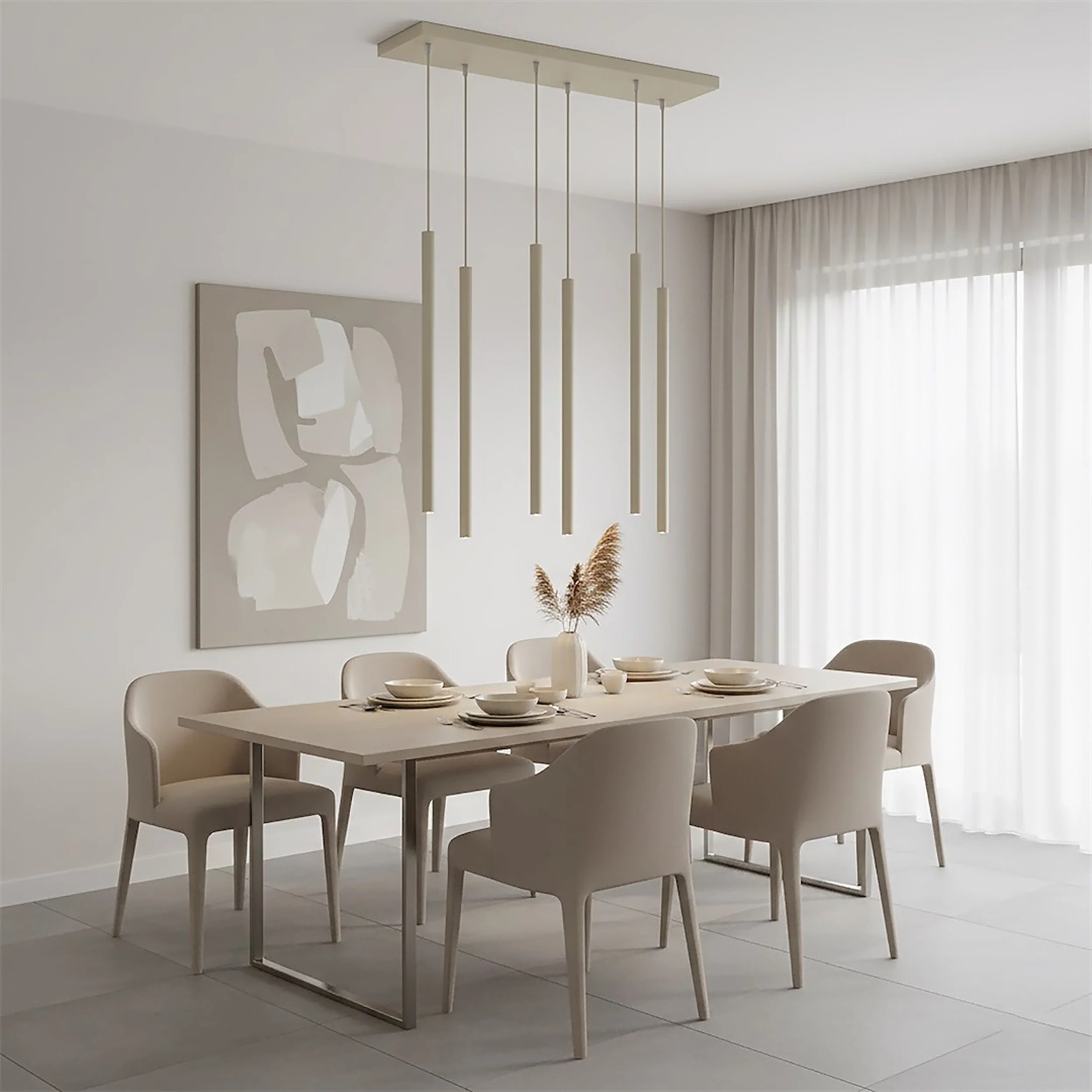 Lampa wisząca Selter x6 mokka - Image 4