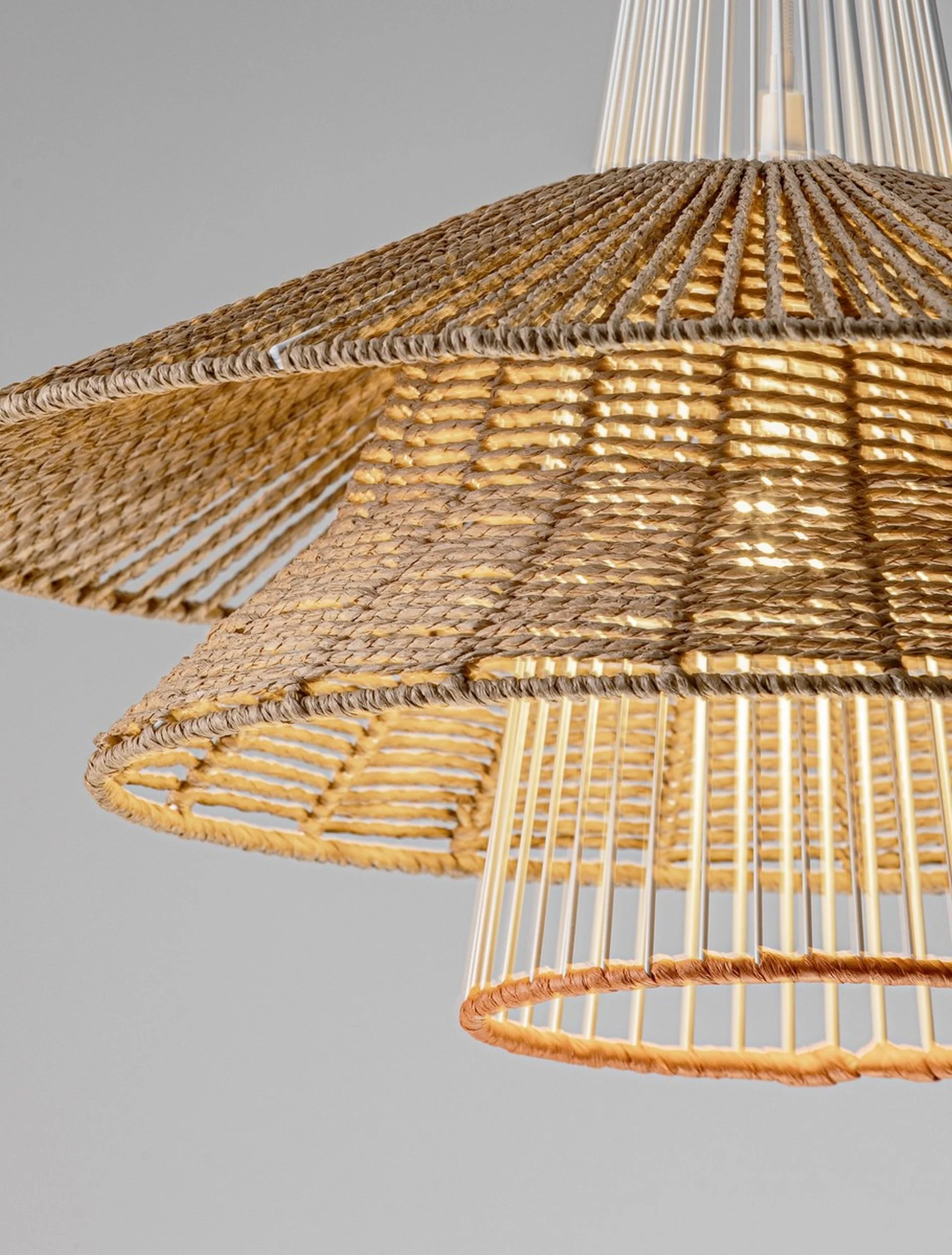 Lampa wisząca Silley brązowo-biała - Image 6