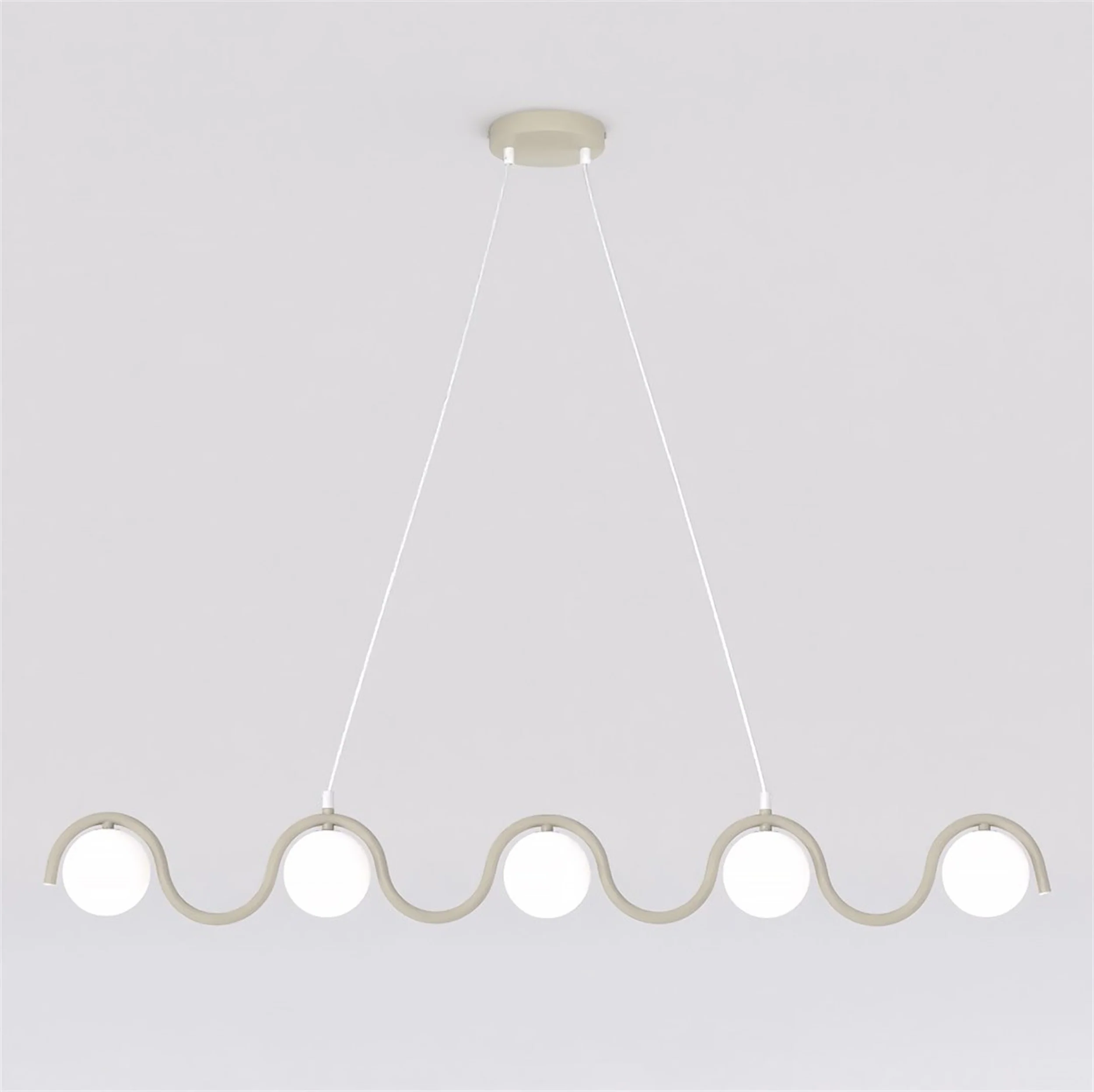 Lampa wisząca Sinus x5 mokka - Image 2