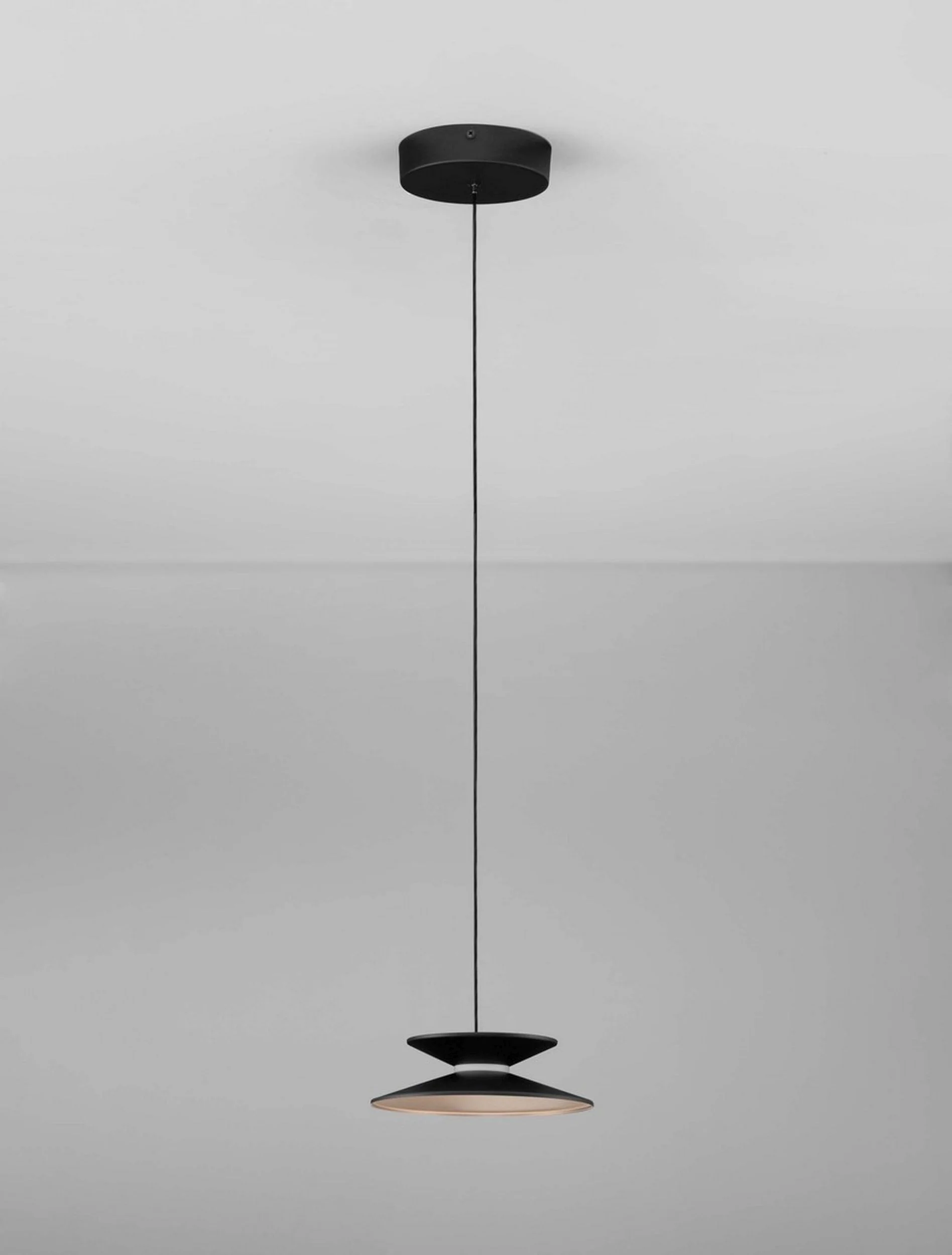 Lampa wisząca Sketter LED x1 złoto-czarna - Image 3