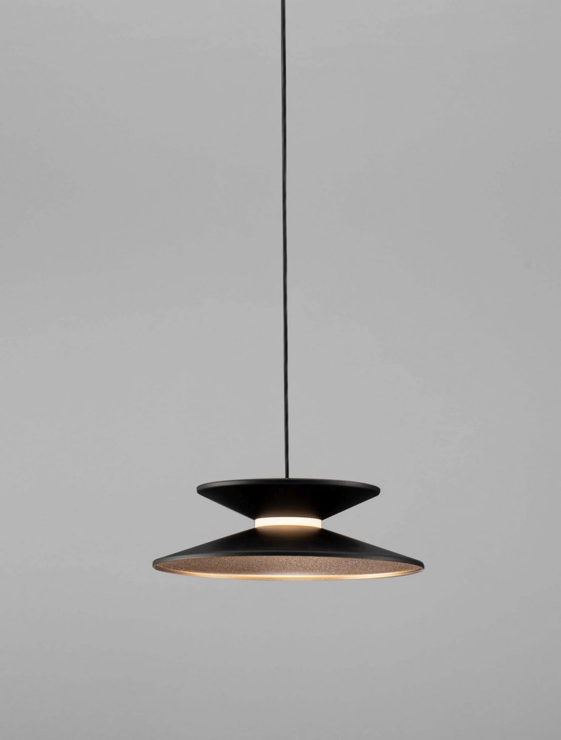 Lampa wisząca Sketter LED x1 złoto-czarna - Image 5