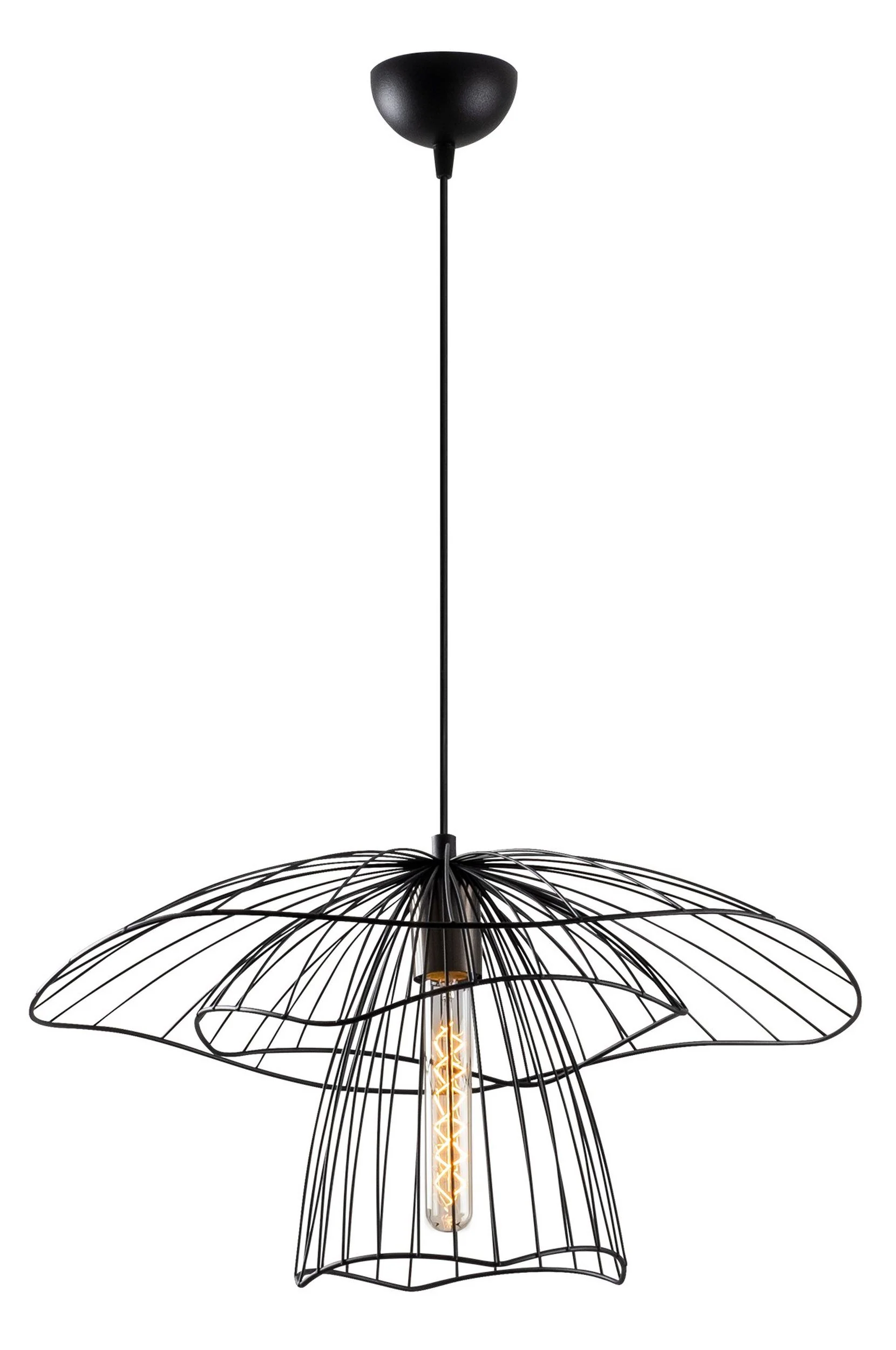 Lampa wisząca Solanum 52 cm czarna - Image 5