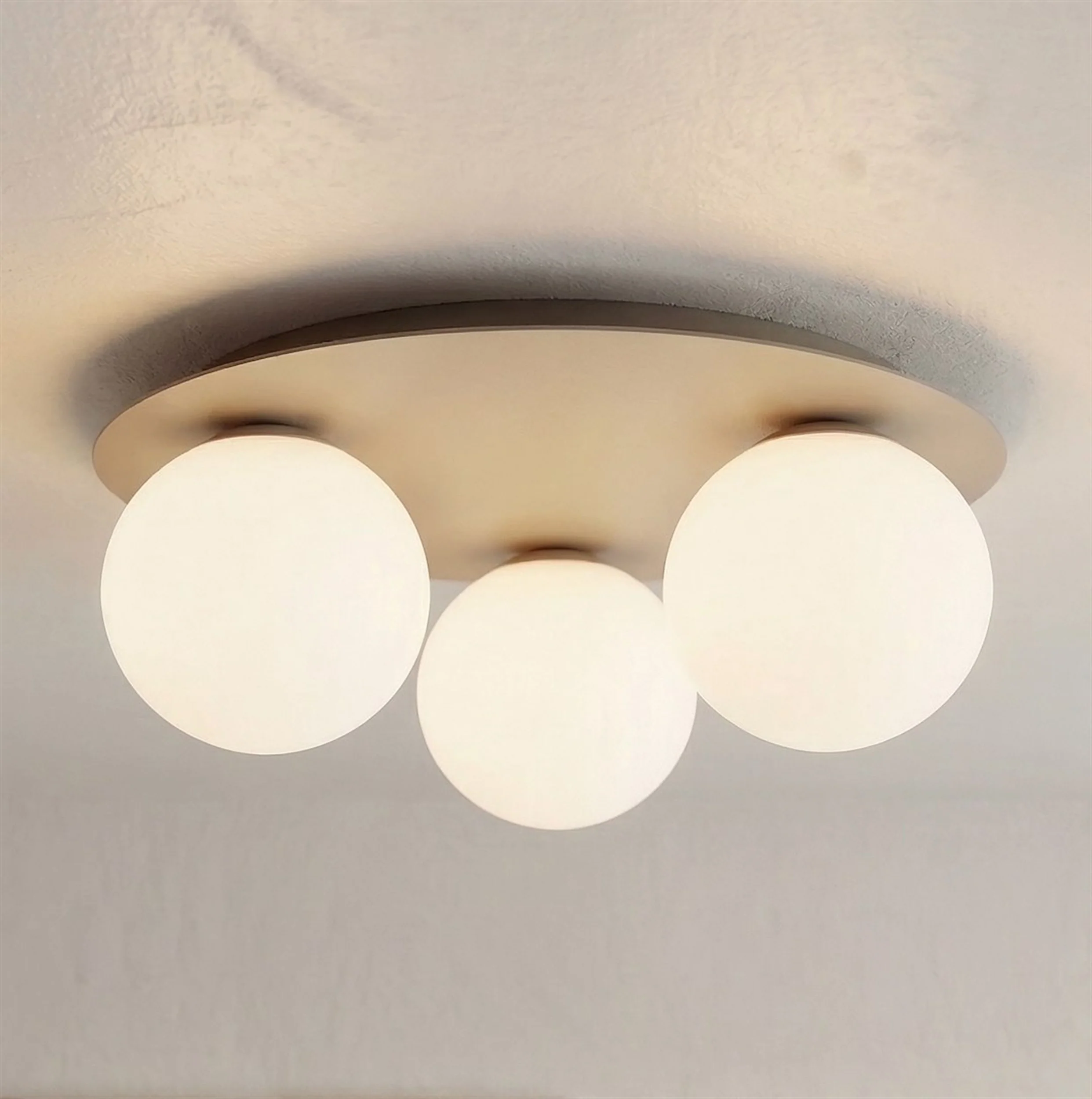Lampa wisząca Solar x3 mokka opal - Image 3