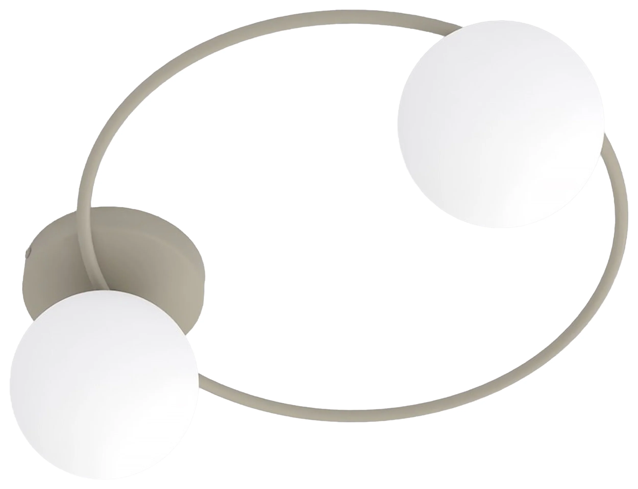 Lampa wisząca Sopra x2 mokka opal