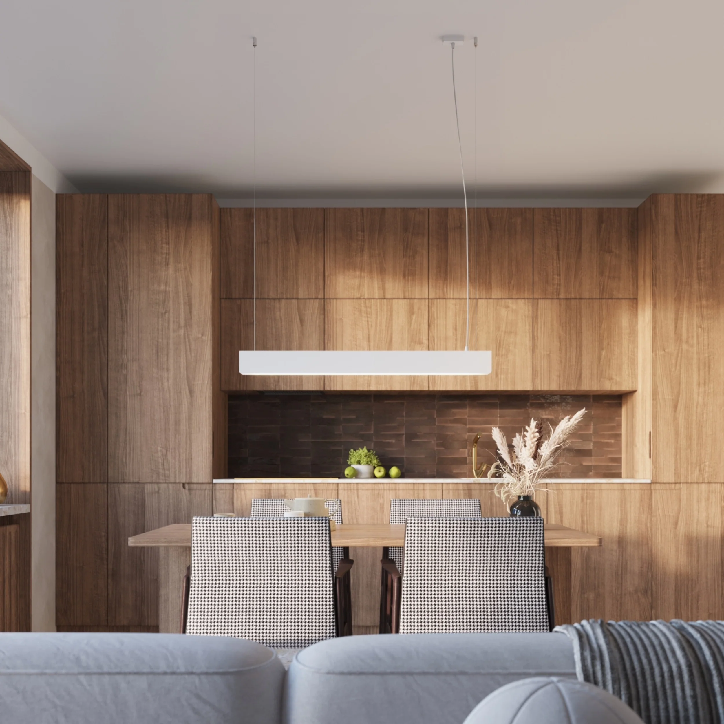 Lampa wisząca Spark biała - Image 2