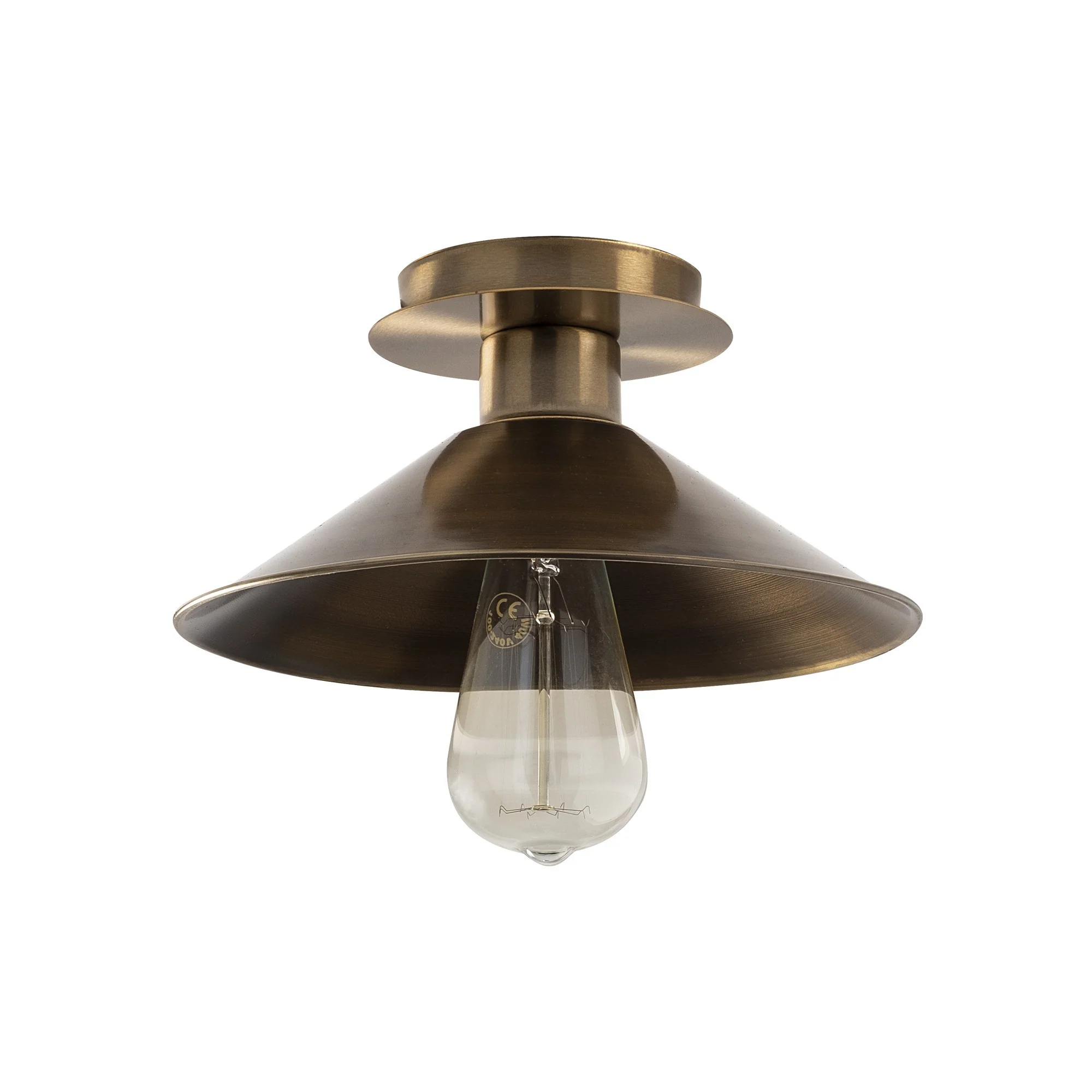 Lampa wisząca Staice kapelusz średnica 24cm vintage - Image 2