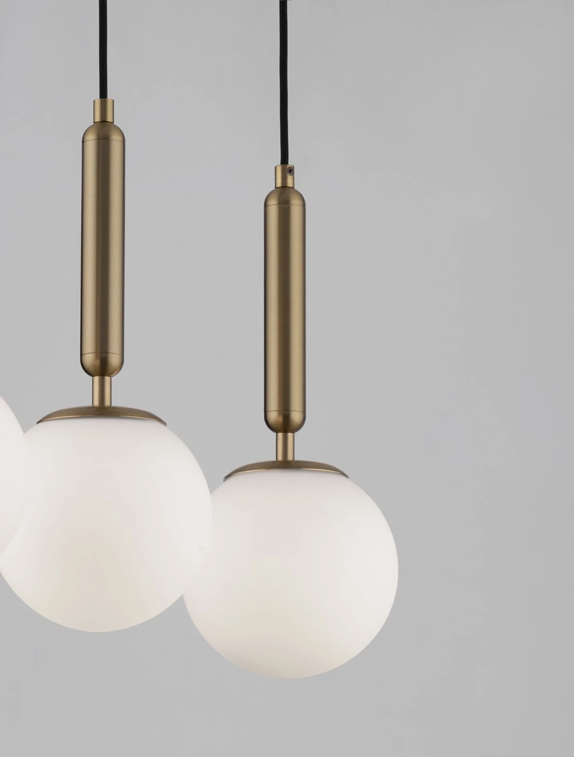 Lampa wisząca Trallos x3 złota - Image 2