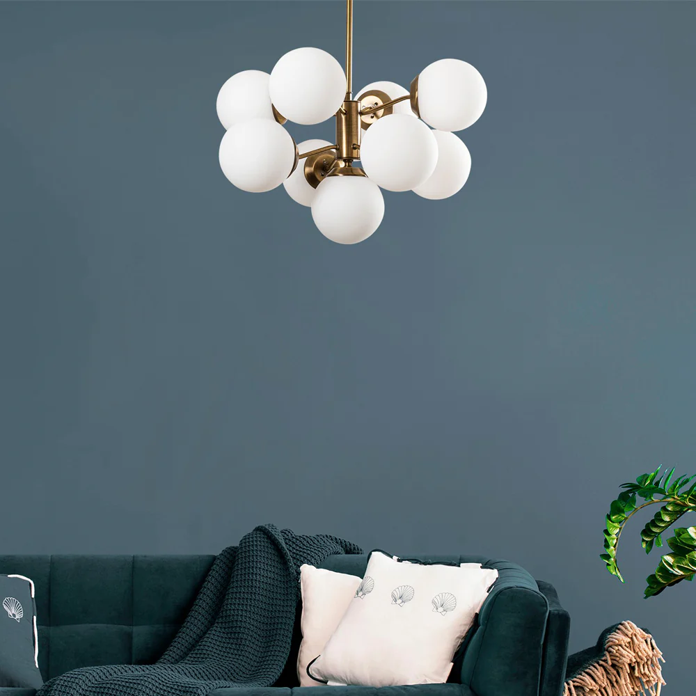 Lampa wisząca Tuiren x9 miedziana - Image 2