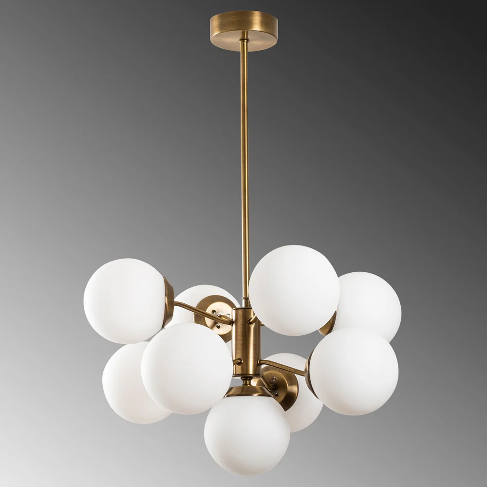 Lampa wisząca Tuiren x9 miedziana - Image 4
