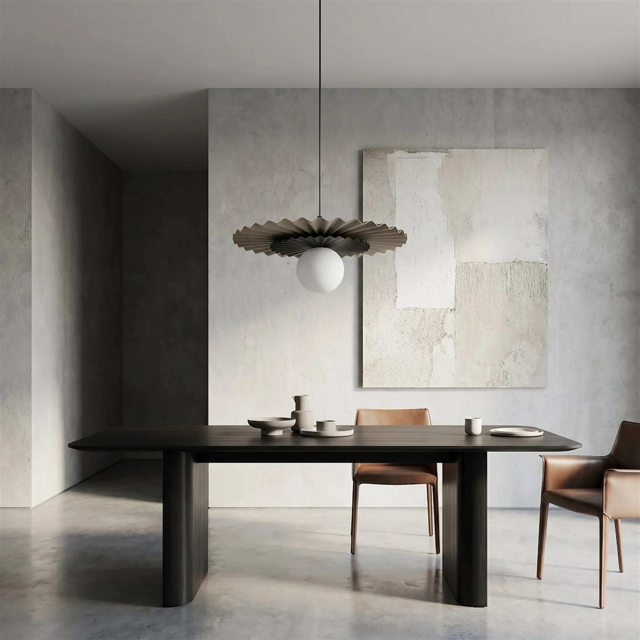 Lampa wisząca Umbra czerń/mokka - Image 3