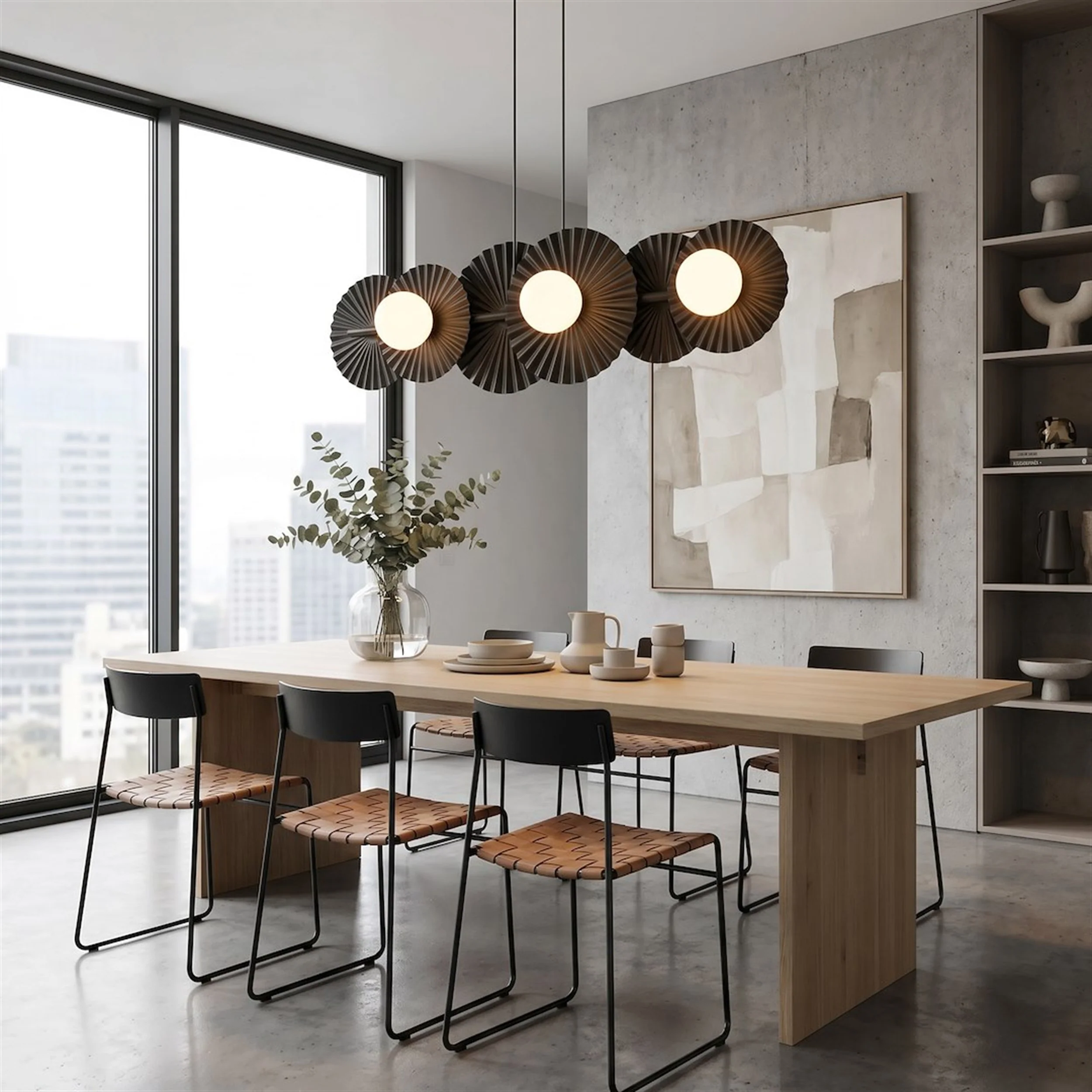 Lampa wisząca Umbra x6 czarna - Image 3