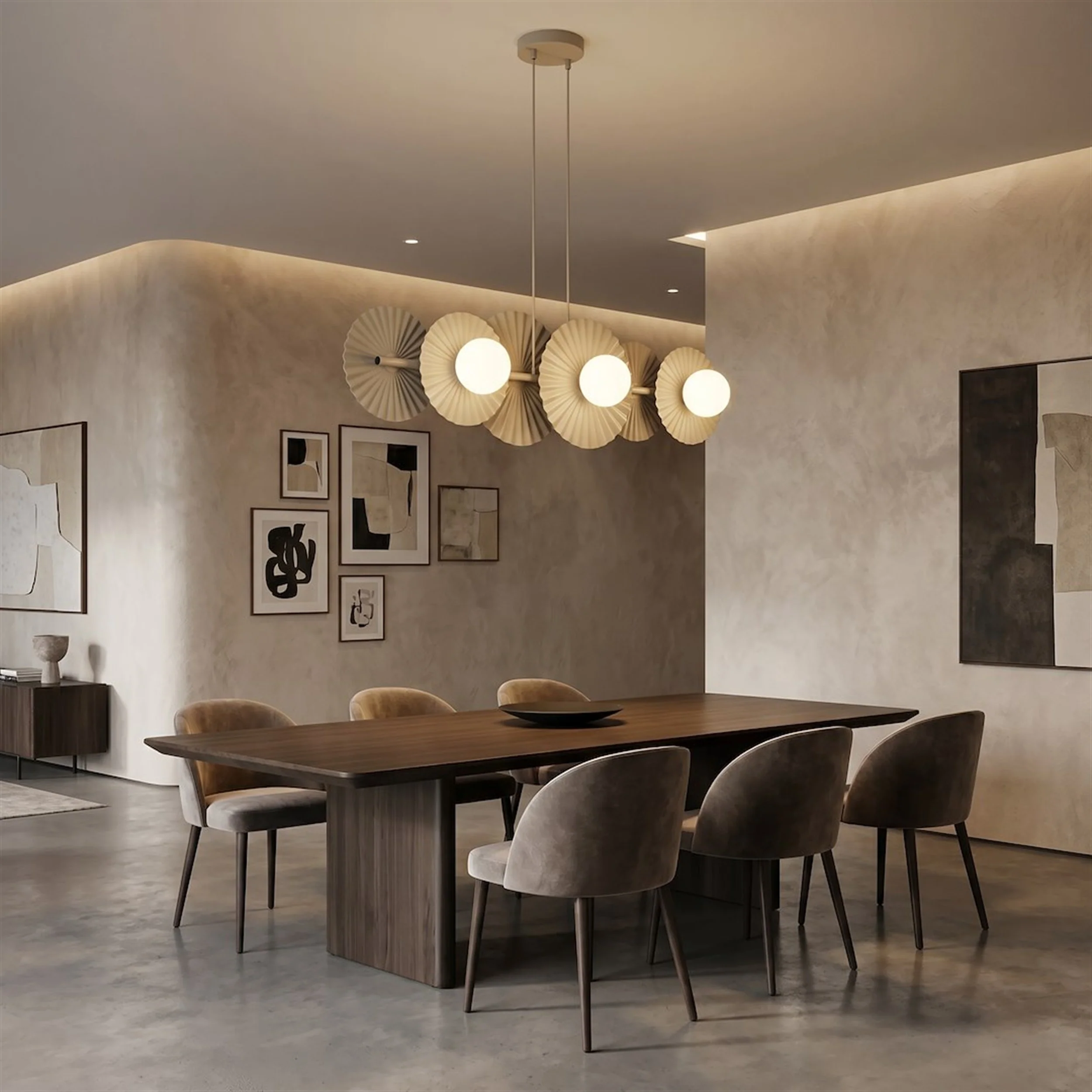 Lampa wisząca Umbra x6 mokka - Image 3