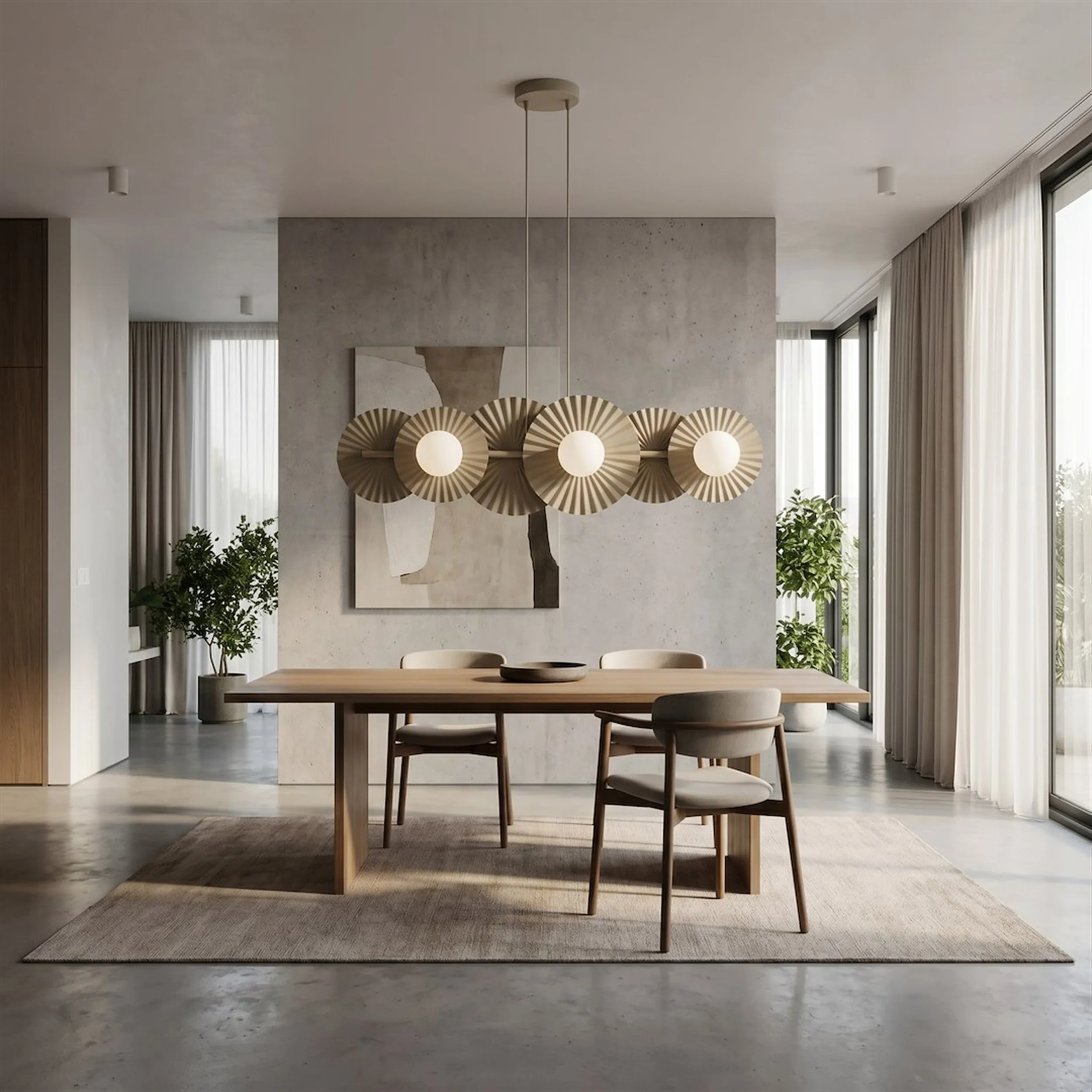 Lampa wisząca Umbra x6 mokka - Image 5