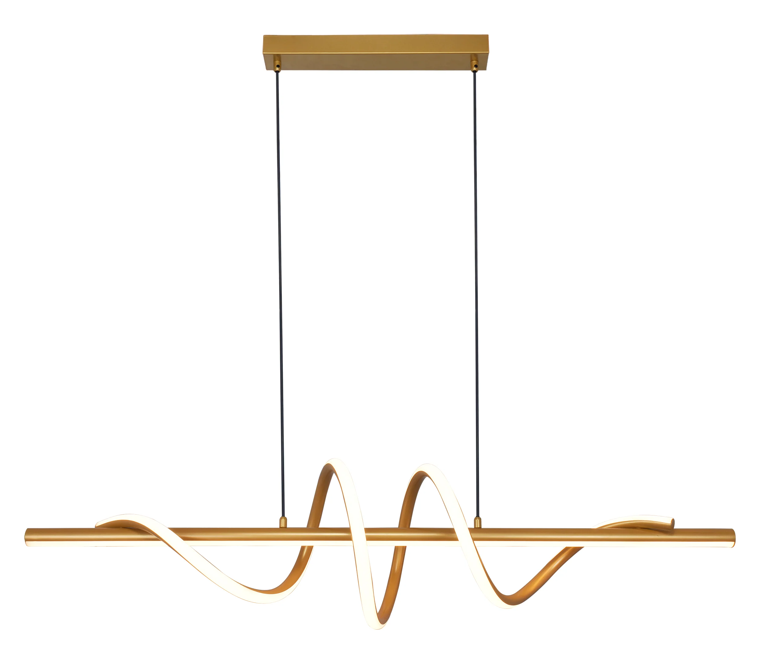 Lampa wisząca Velenne złota