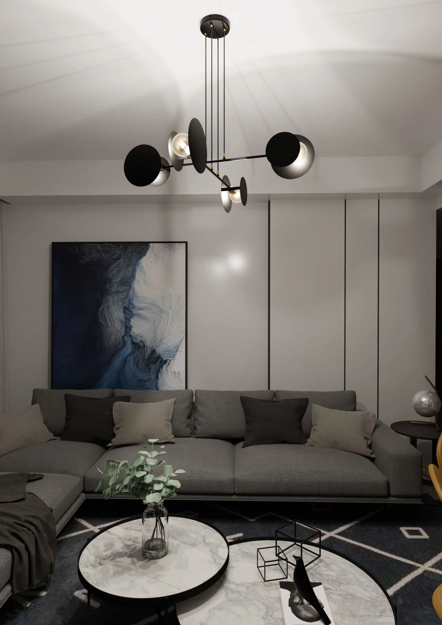 Lampa wisząca Viverone czarna - Image 9