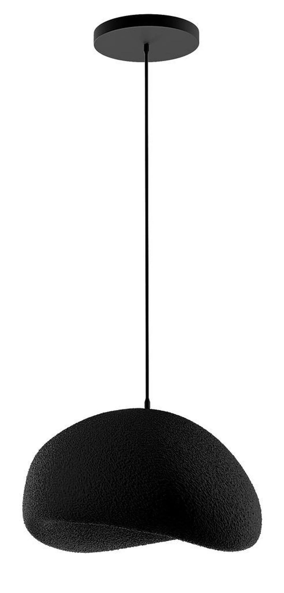 Lampa wisząca Wabi Sabi czarna