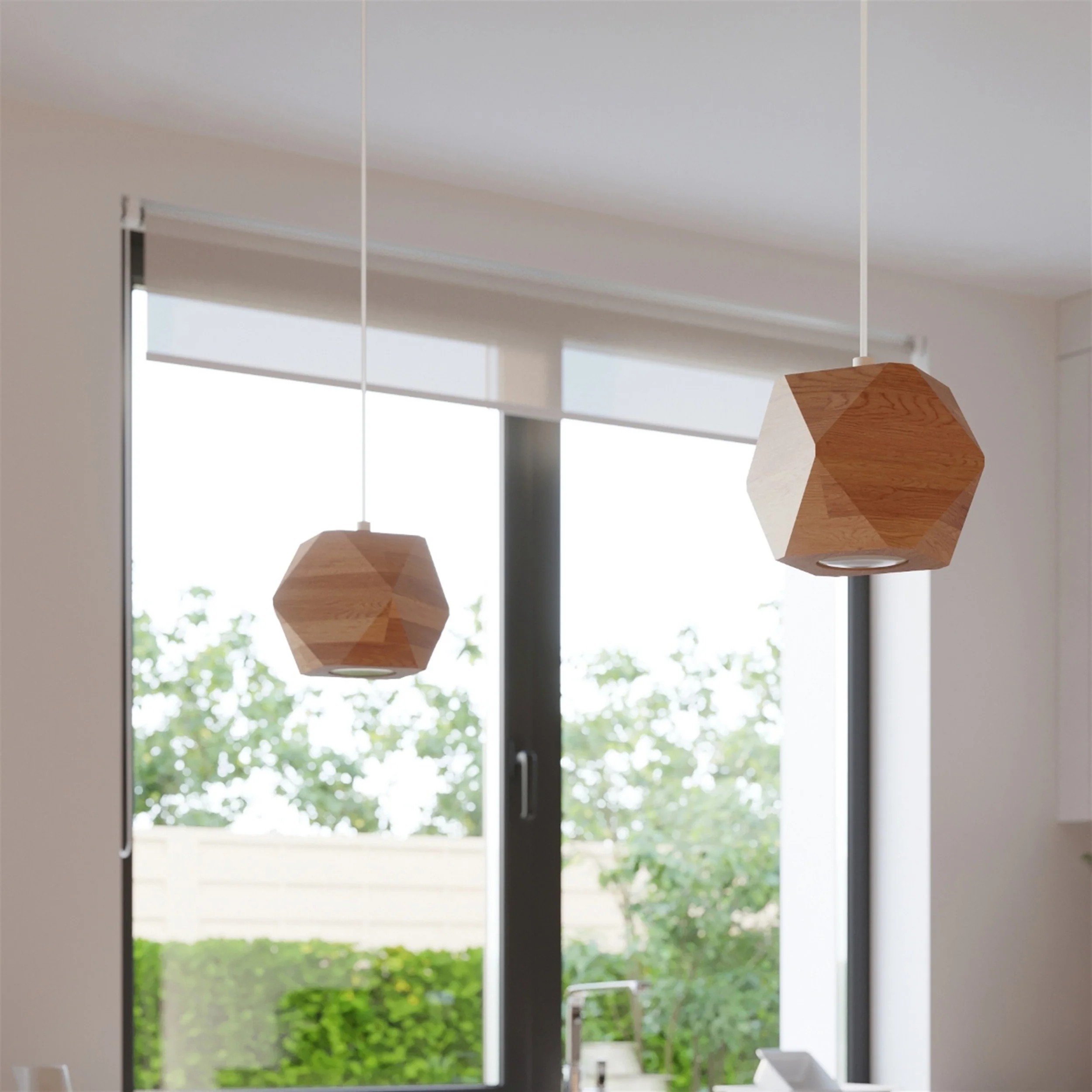 Lampa wisząca Woody naturalne drewno - Image 6