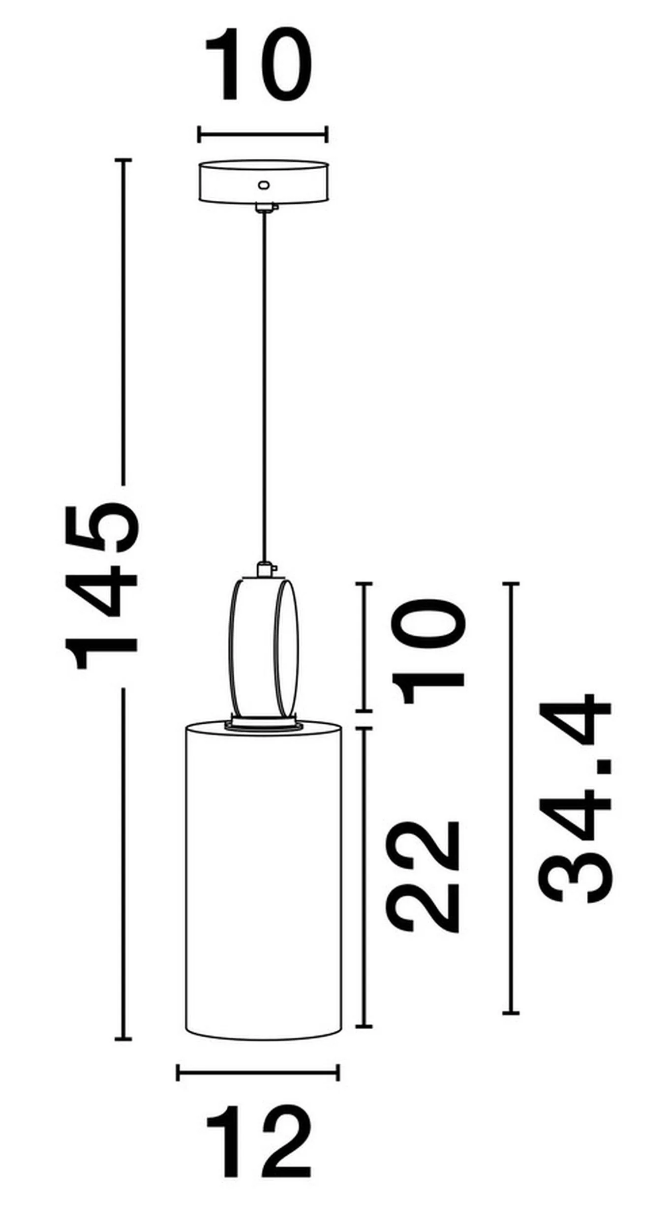 Lampa wisząca Xiteen złota marmurowa - Image 6