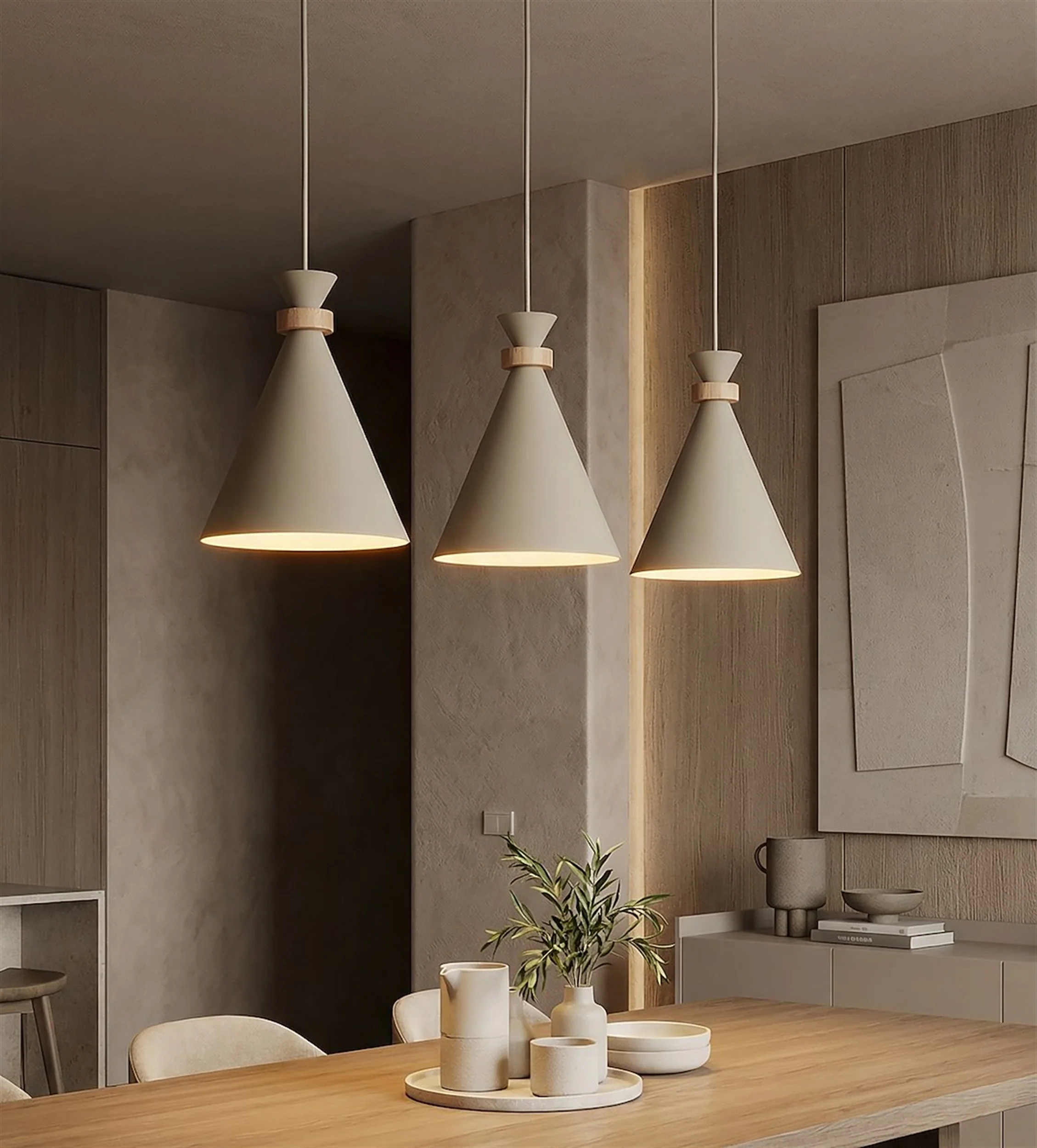 Lampa wisząca Zero x3 mokka - Image 3