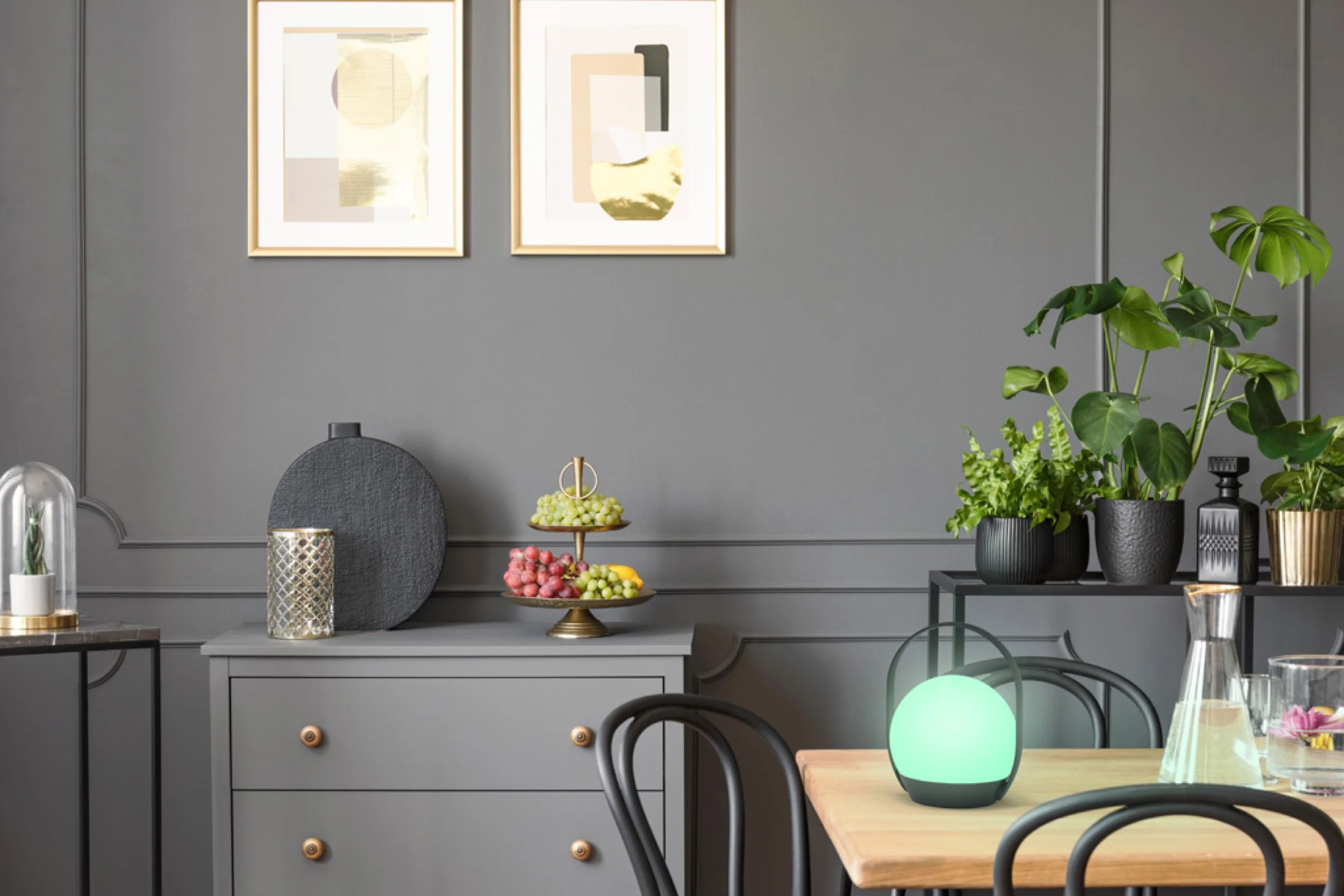 Lampa zewnętrzna Cardi LED czarno-biała - Image 2