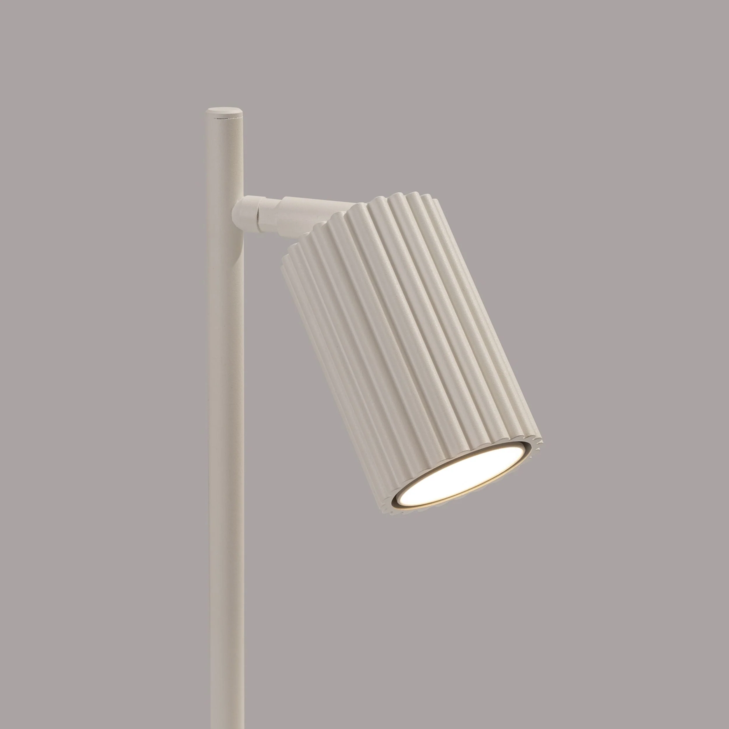 Lampka na biurko Karbon beżowa - Image 6