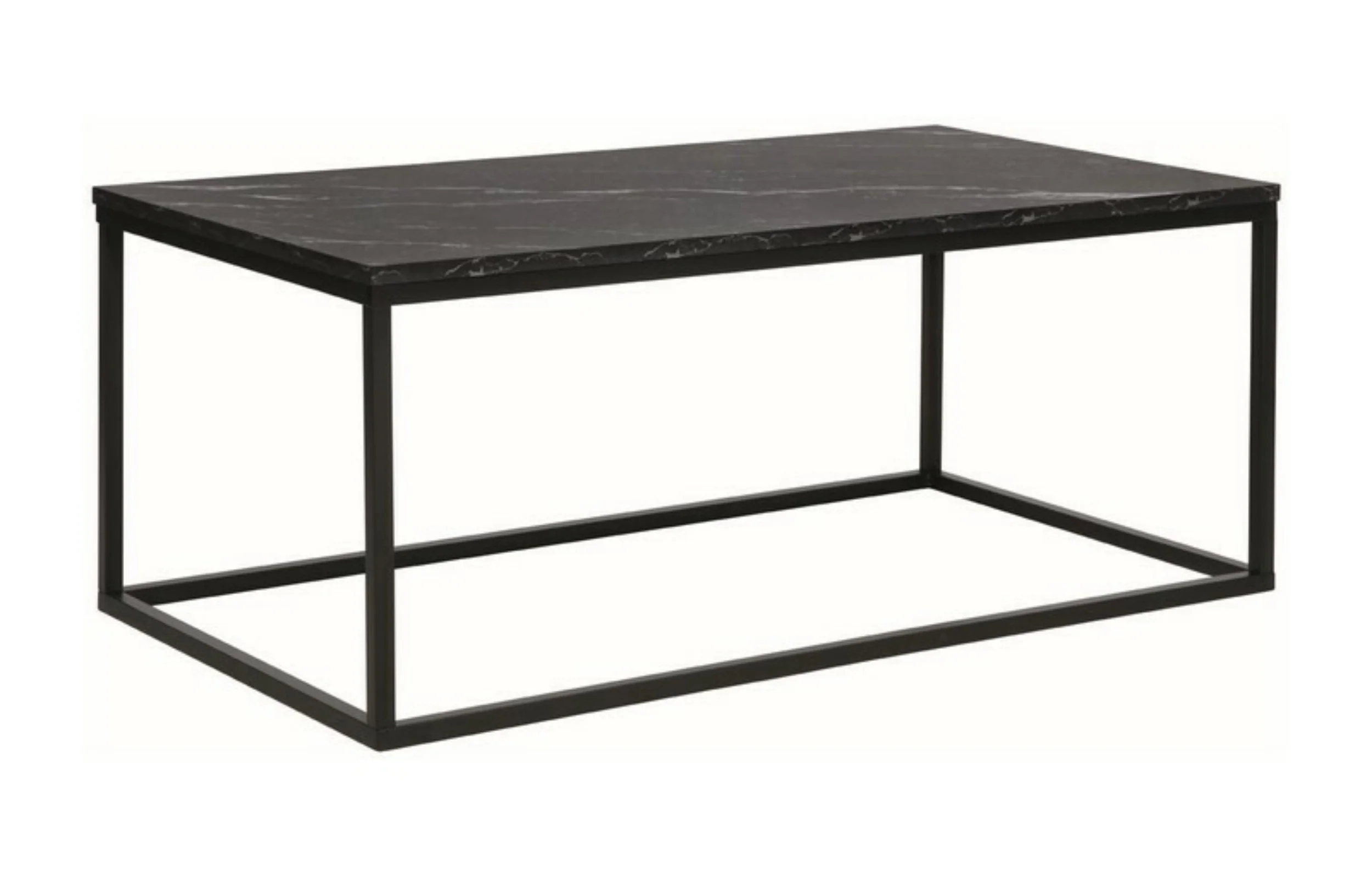 Ława nowoczesna Rossi 110x60 cm czarny marmur - Image 2