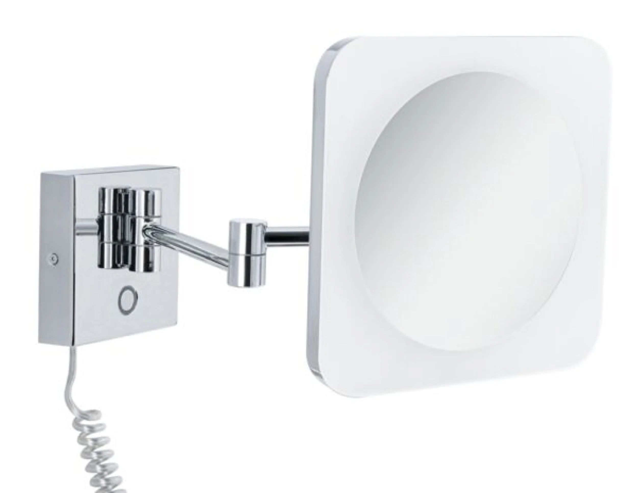 Lusterko kosmetyczne Jora LED chrom