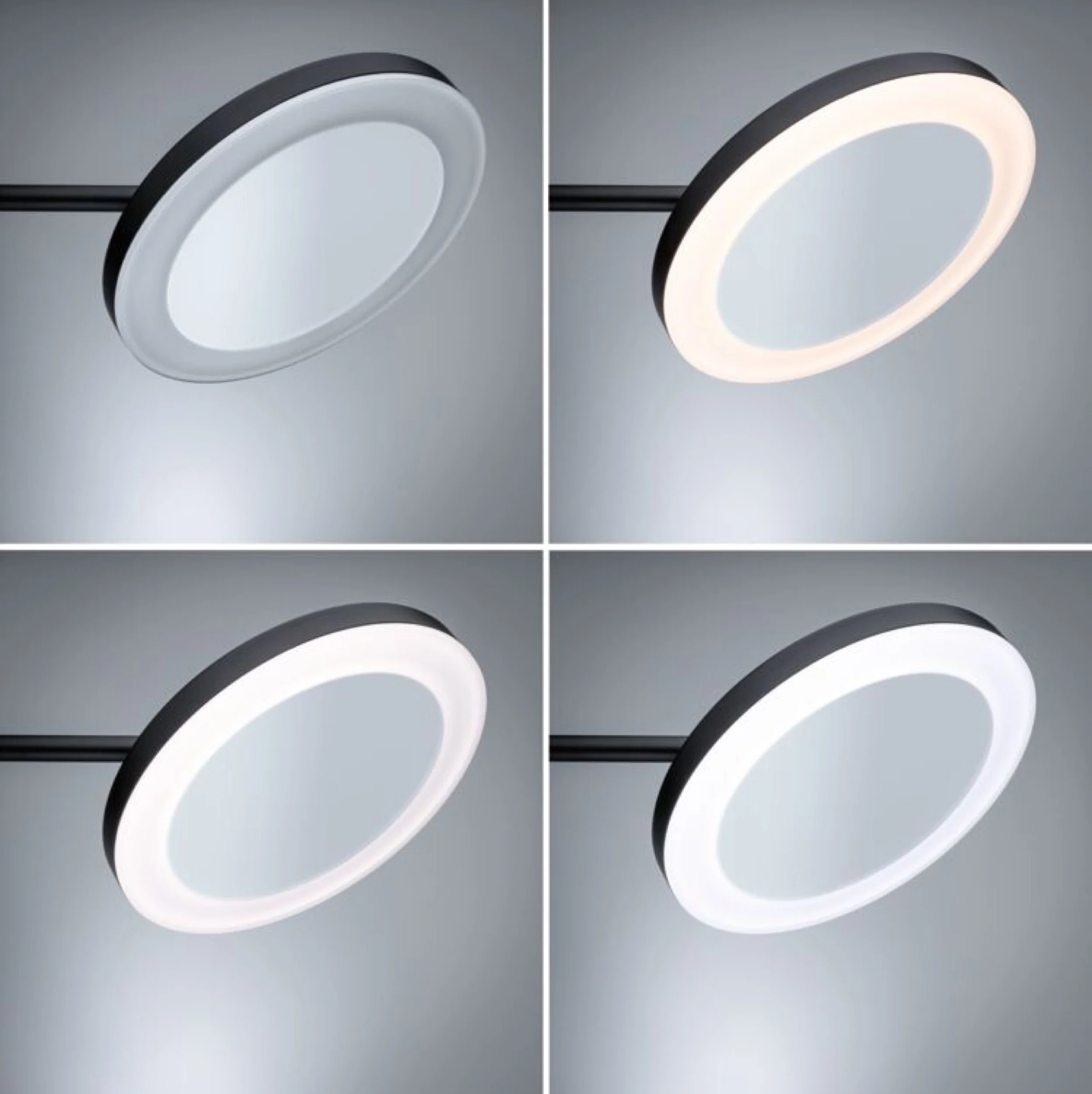 Lusterko kosmetyczne Masua LED czarne - Image 3
