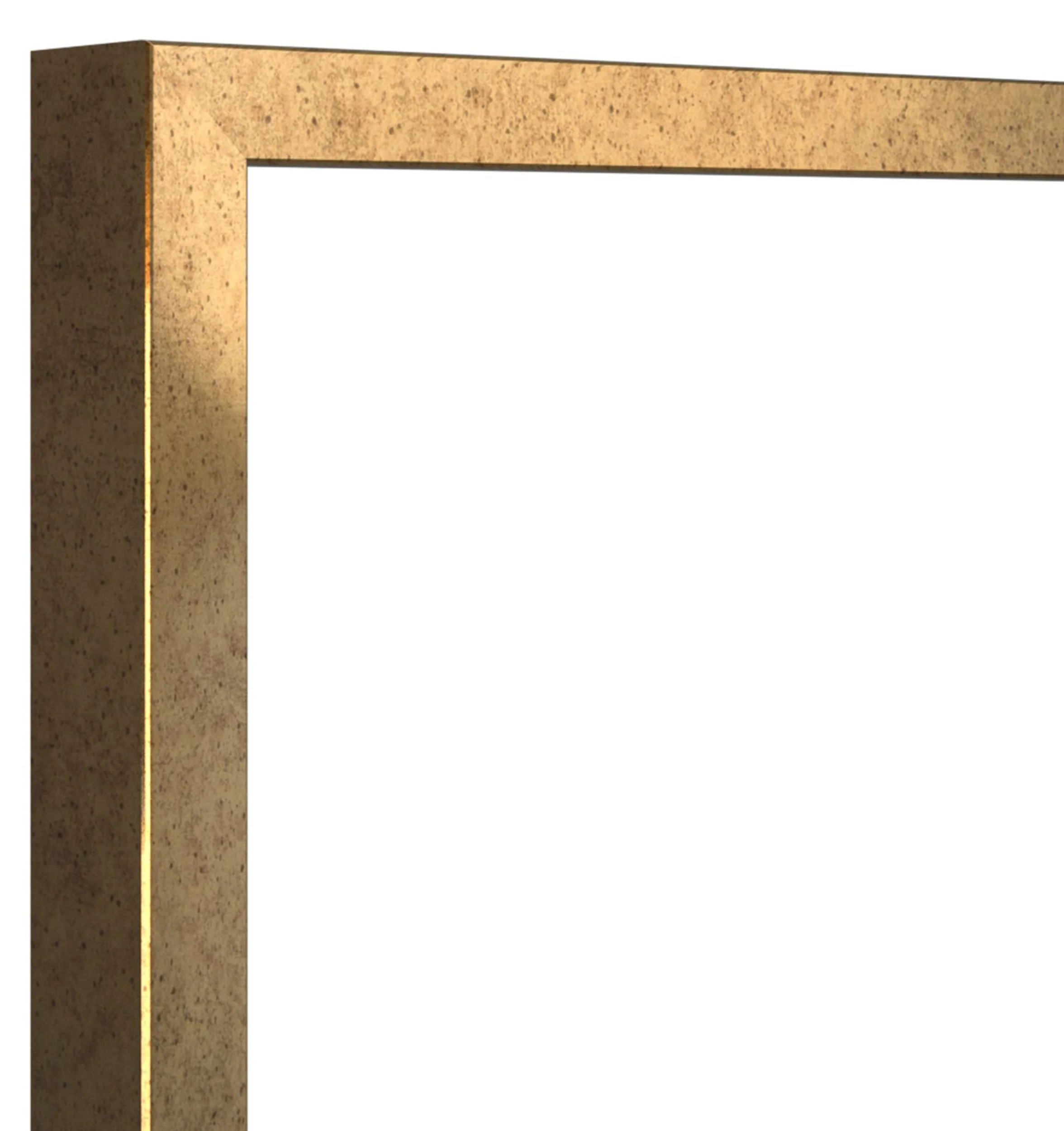 Lustro ścienne Dalone 142x37 cm stare złoto - Image 5
