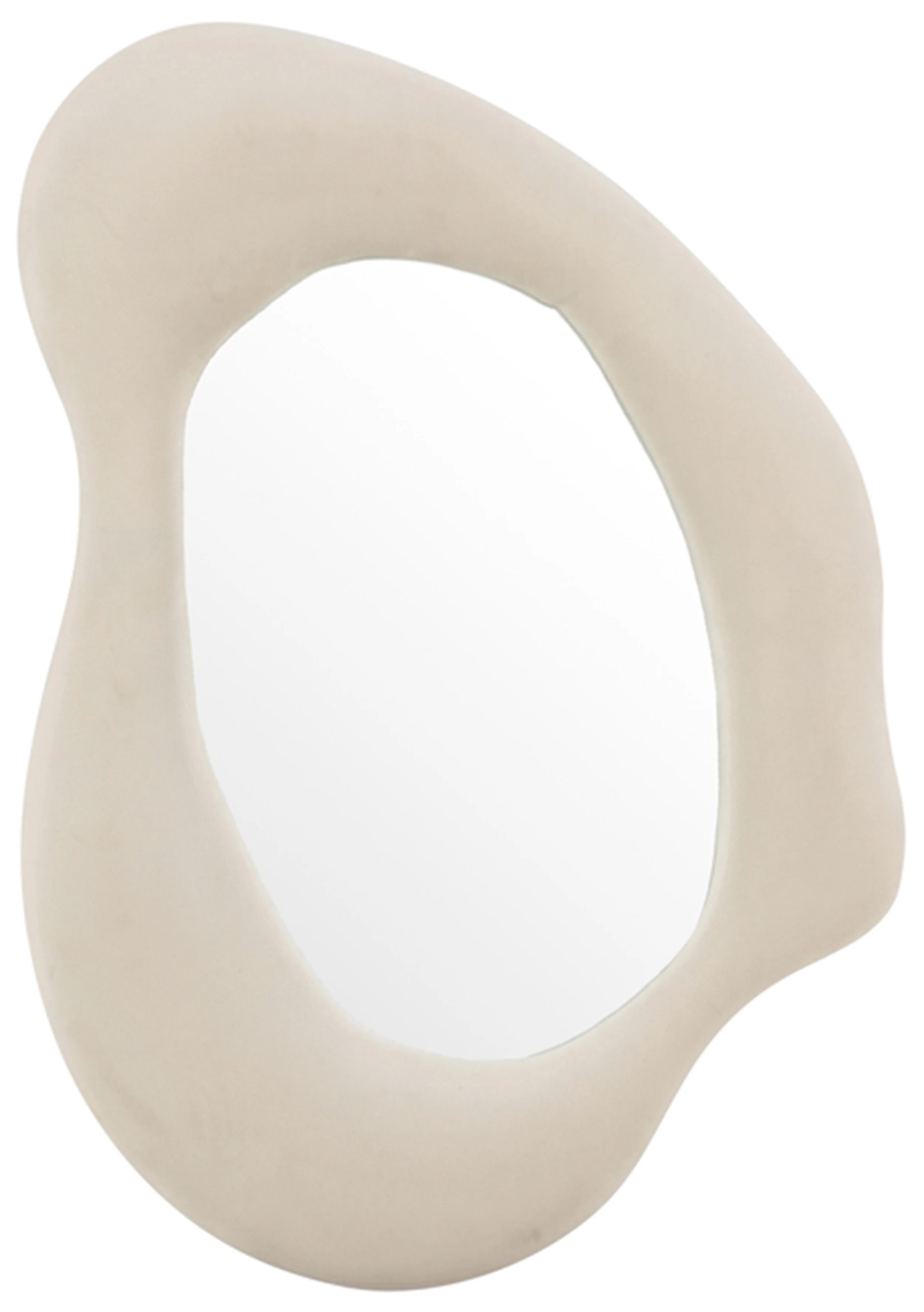 Lustro ścienne Louisville 70x49 cm w kremowej ramie