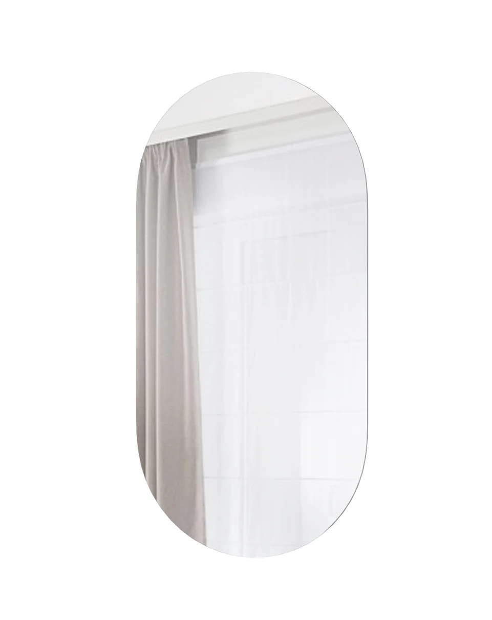 Lustro ścienne owalne Harmony 45 x 90 cm kaszmir - Image 4