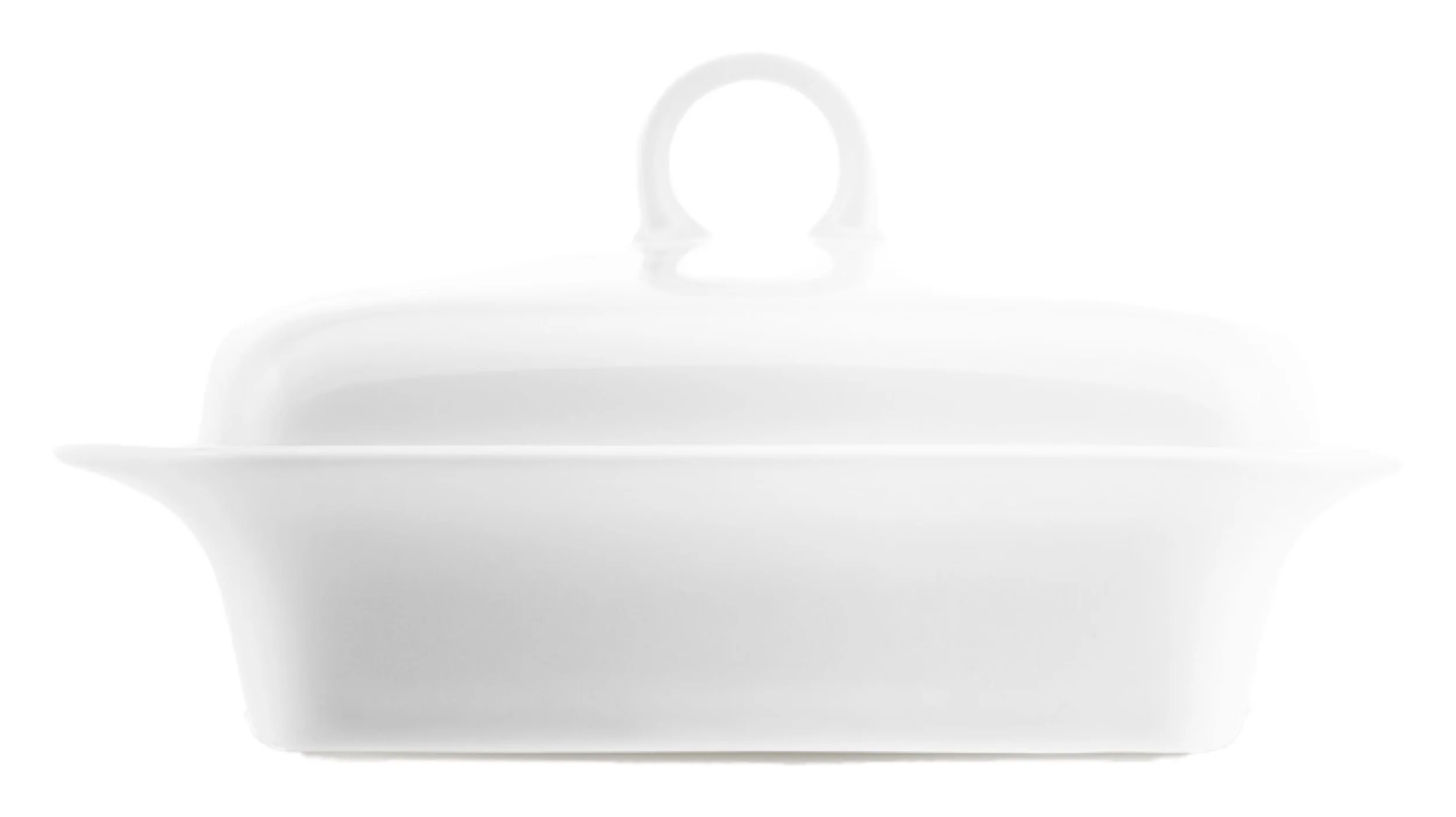 Maselniczka porcelanowa Magnolia biała - Image 2