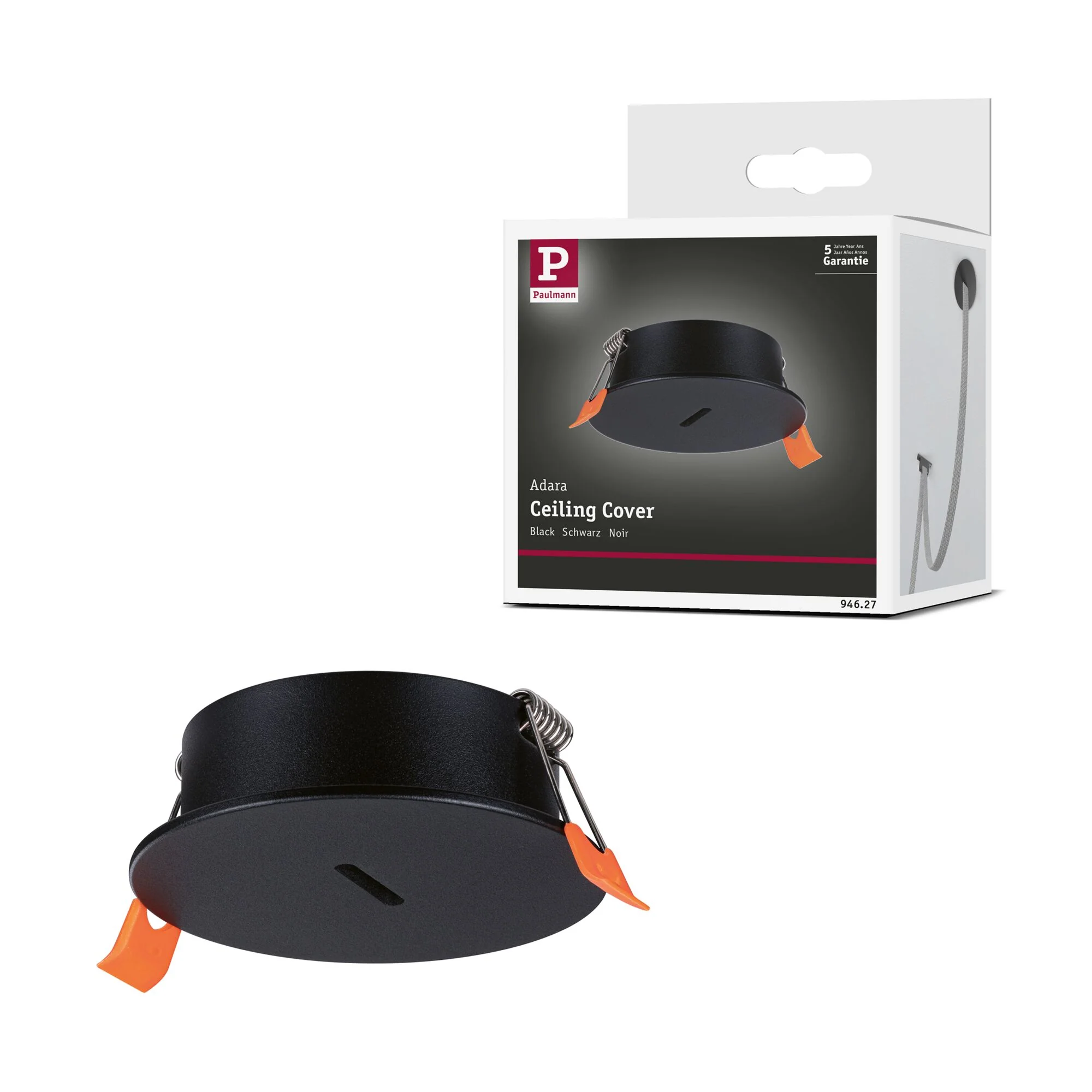 Maskownica wpuszczana systemu ULine 8,5 cm czarna - Image 9