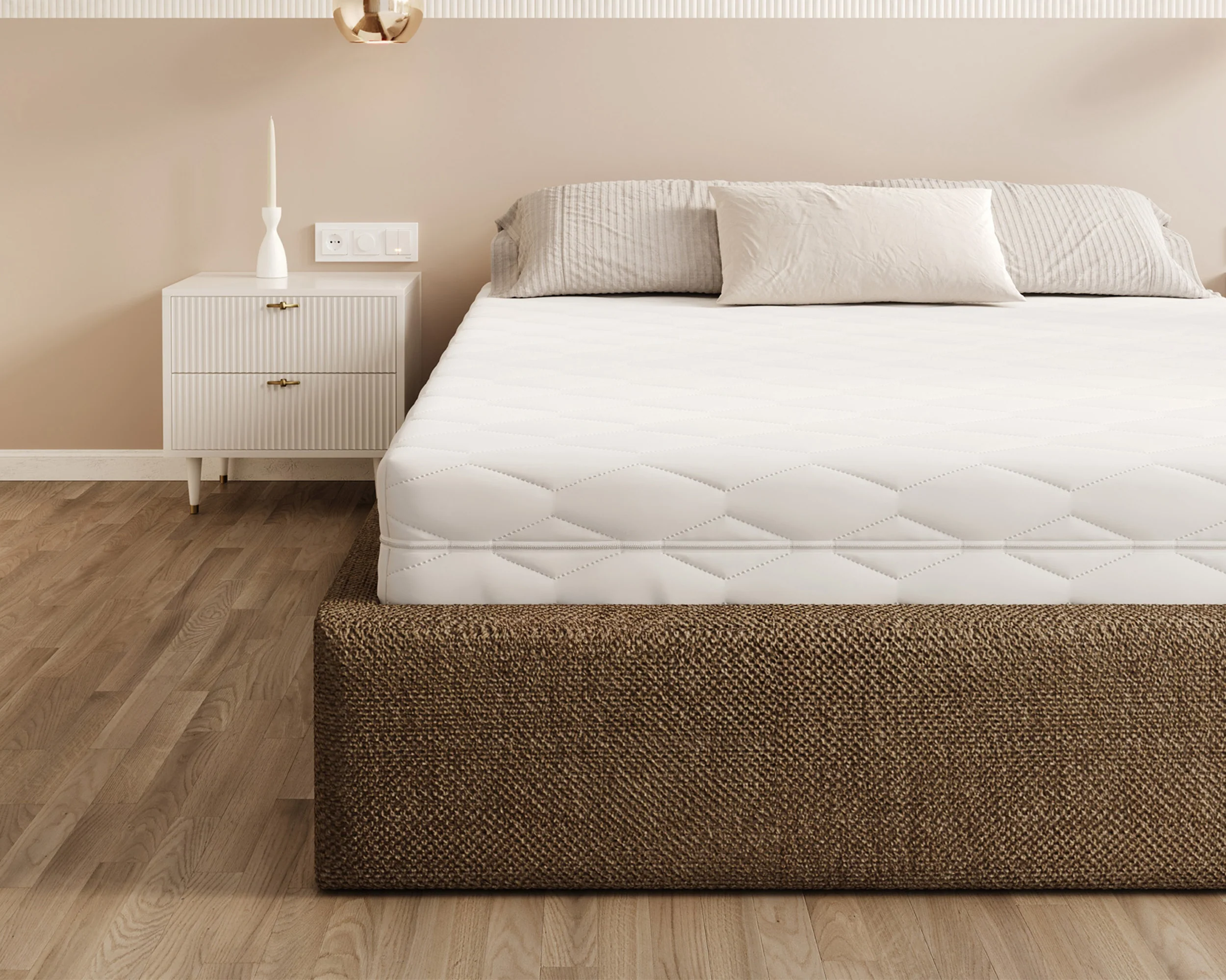 Materac piankowy 140x200 cm Pikolini z lateksem i kokosem dwustronny hipoalergiczny - Image 4