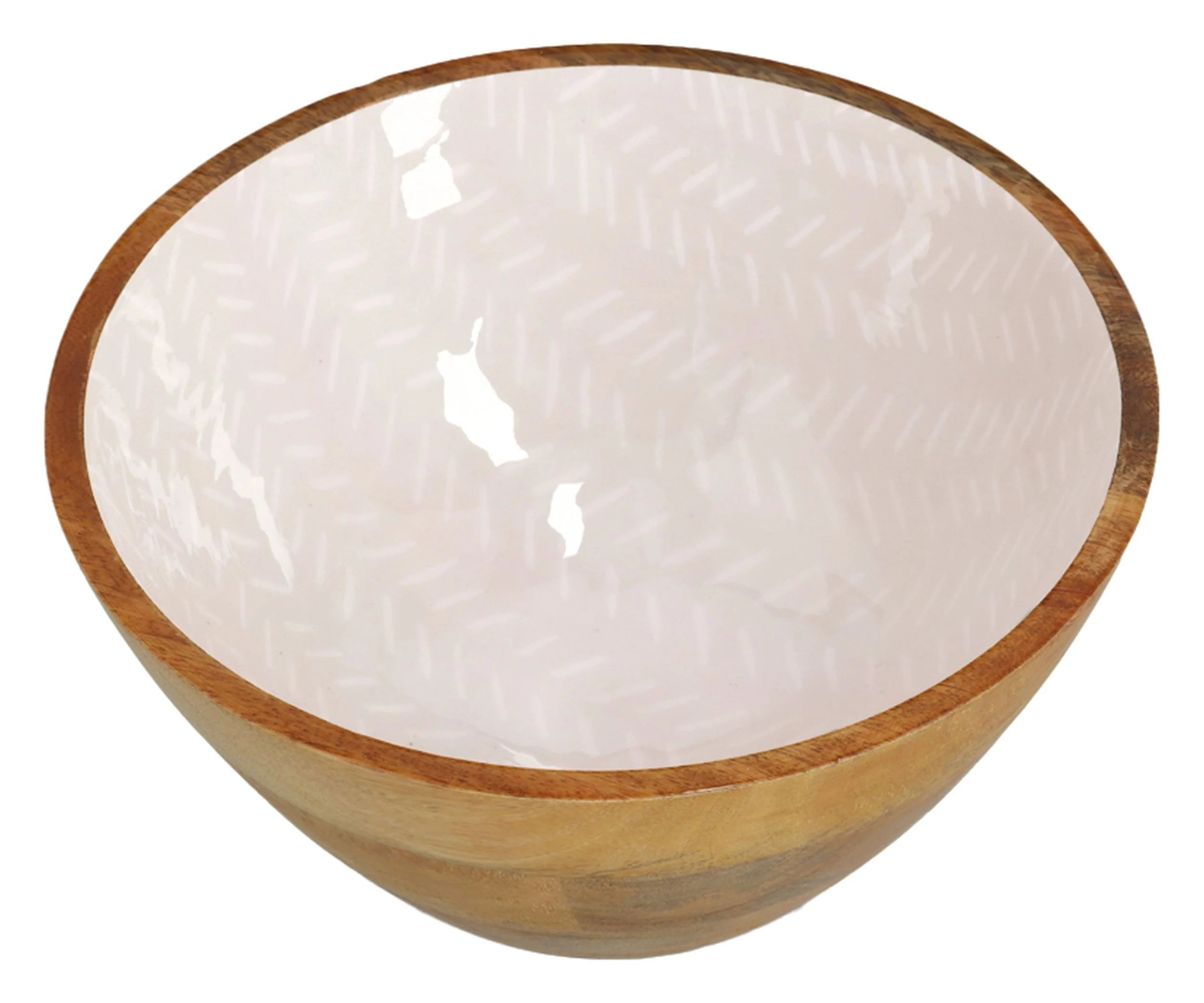 Miska Cherrey 25x13 cm drewno mango beżowa - Image 3