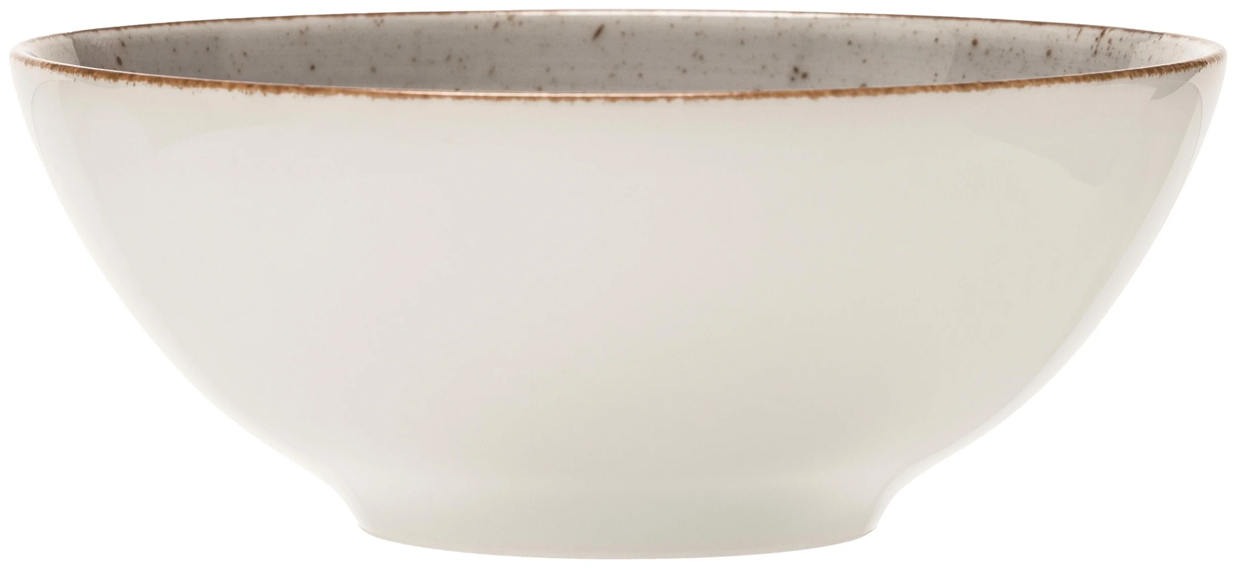 Miska salaterka porcelanowa Royal 15 cm szara