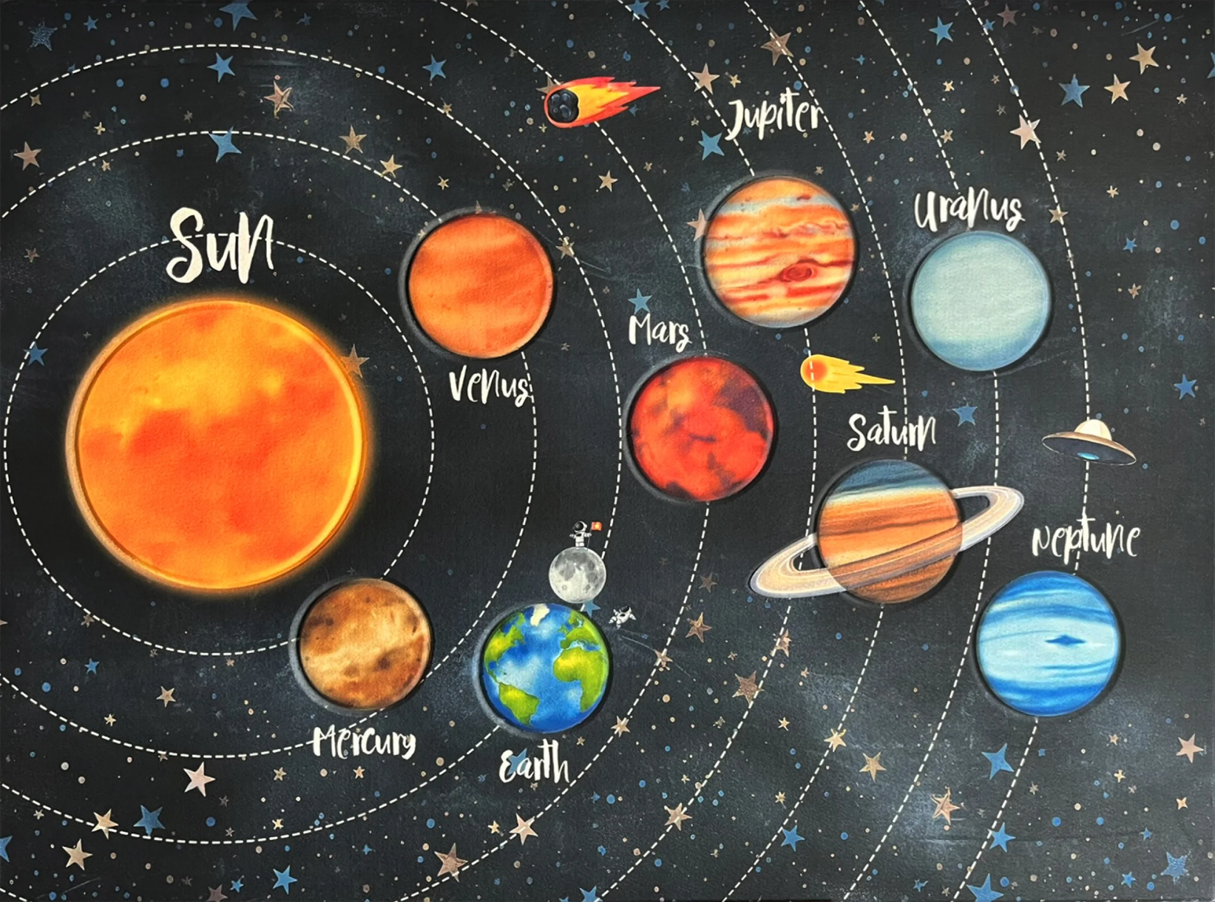 Obraz akustyczny Universe 90x60 cm - Image 10