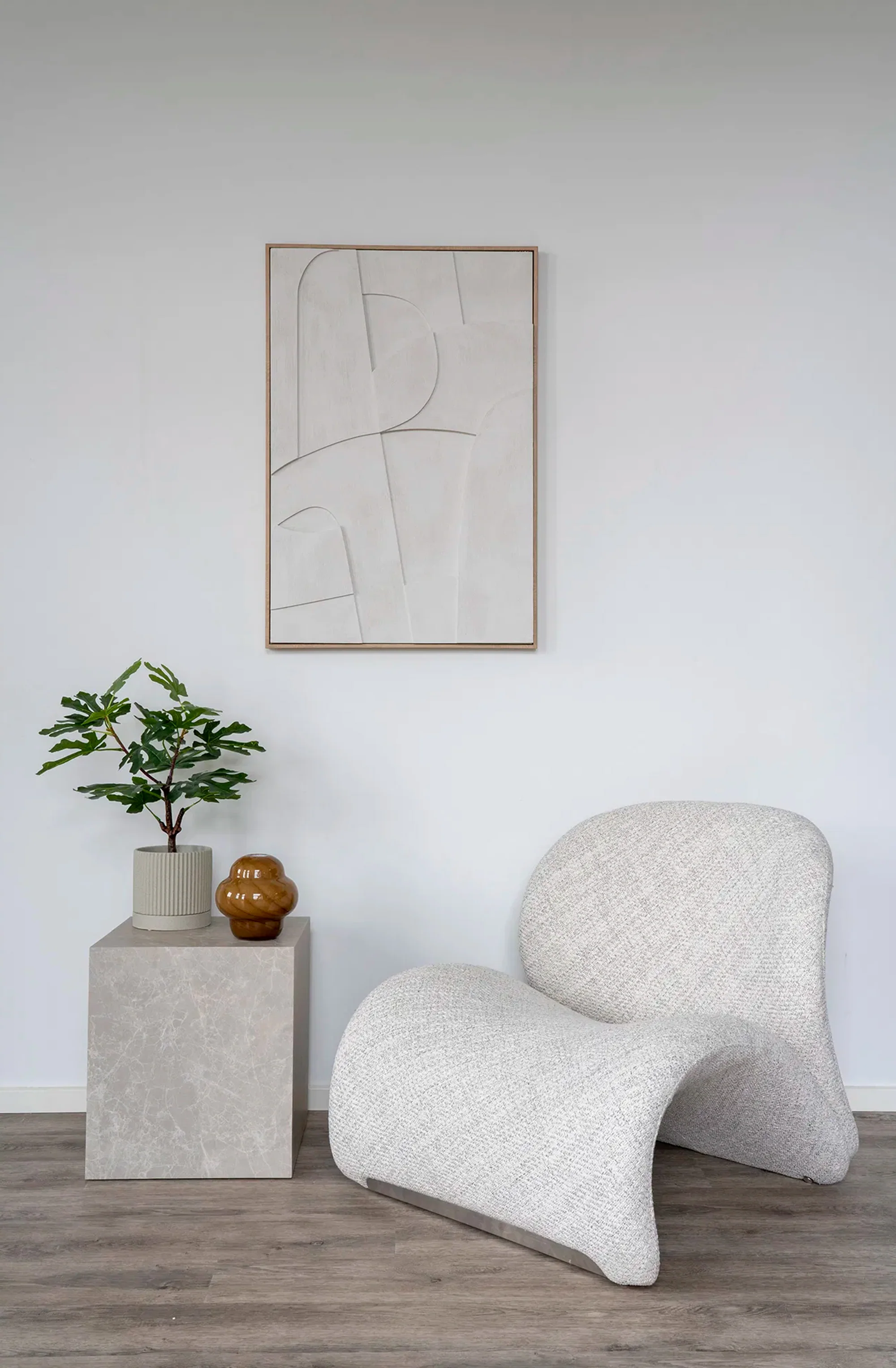 Obraz Chatory 60x90 cm I biały - Image 4
