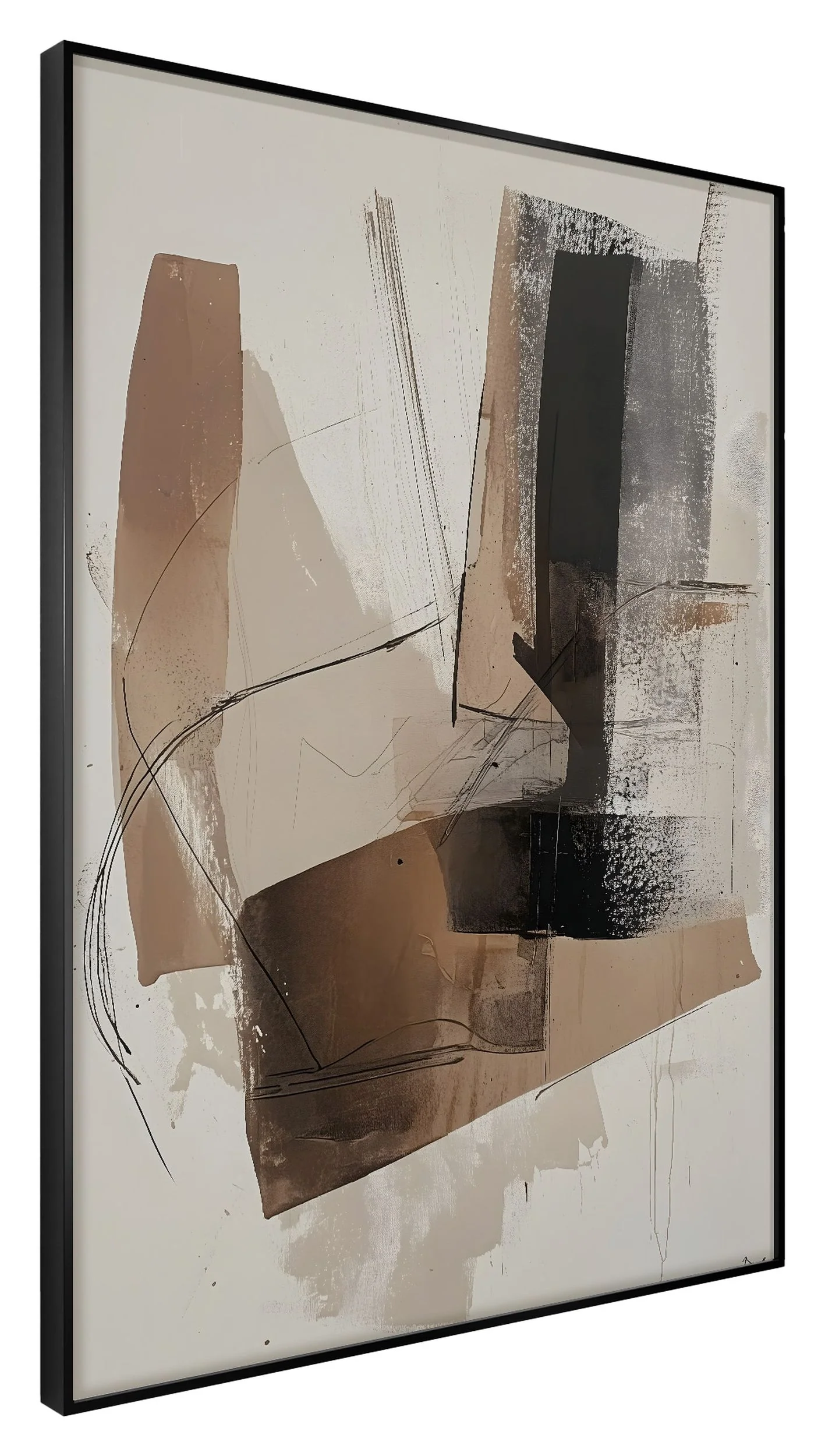 Obraz w czarnej ramie Diffused 70x50 cm - Image 5